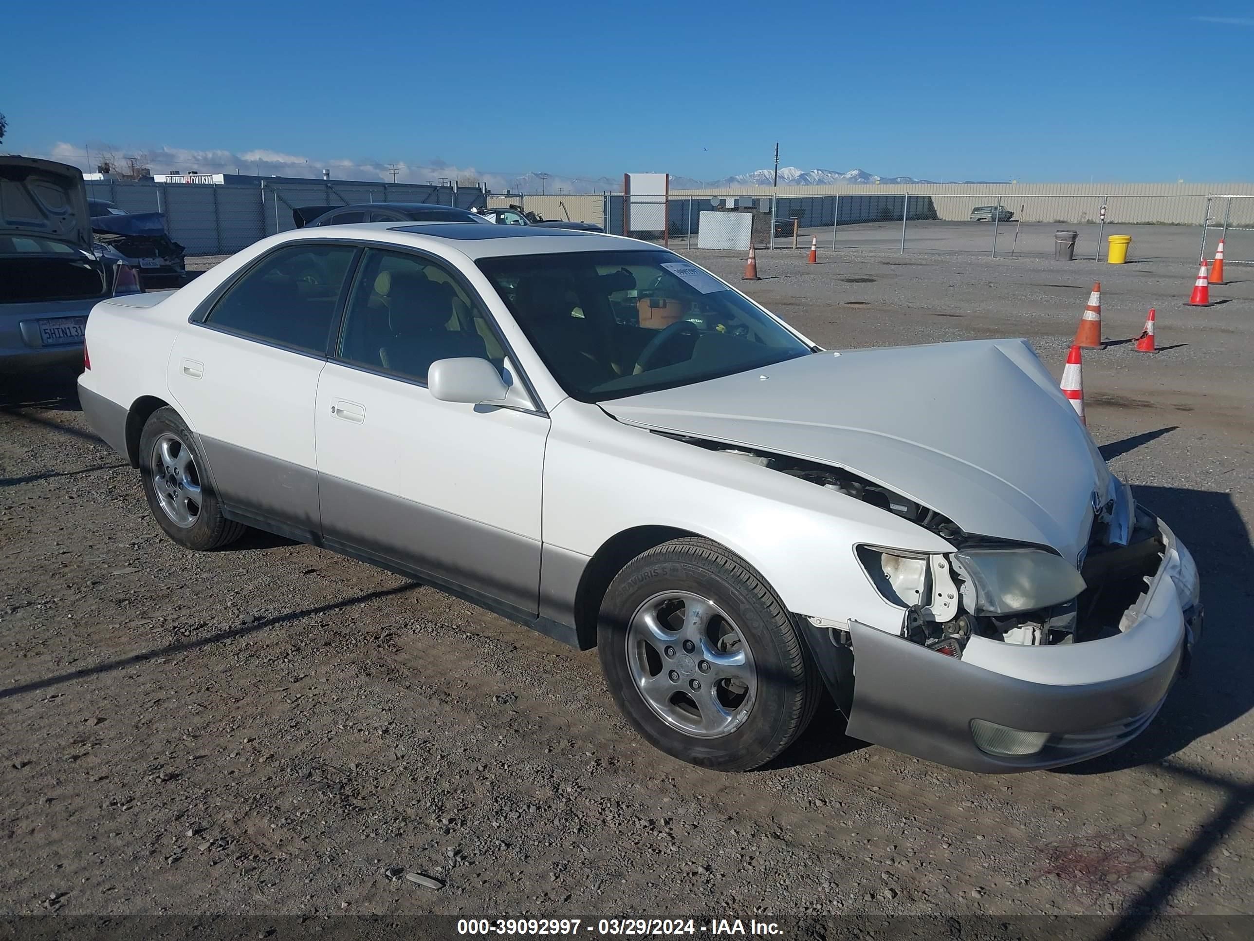 lexus es 1999 jt8bf28gxx0173490