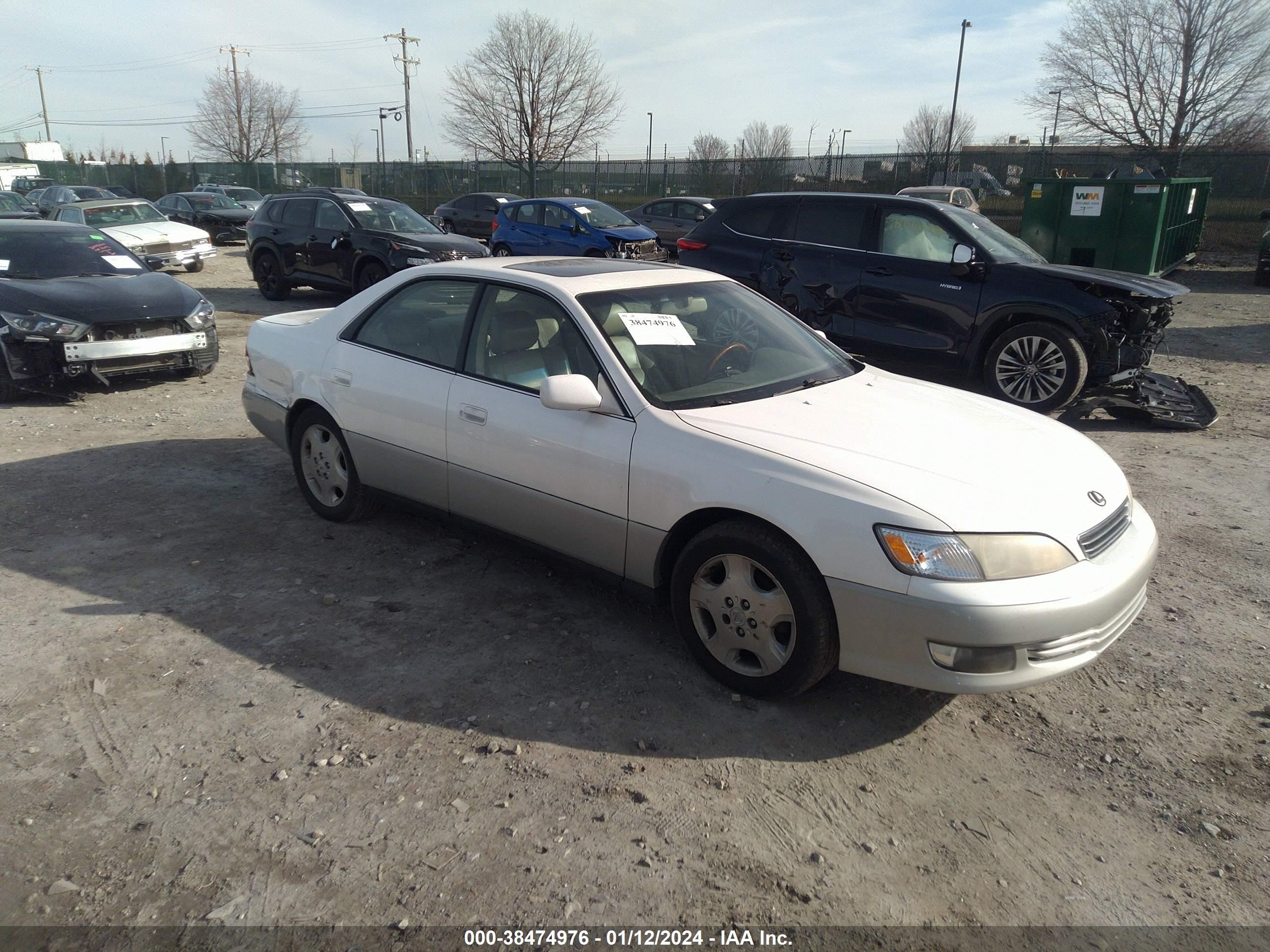 lexus es 2000 jt8bf28gxy0282369