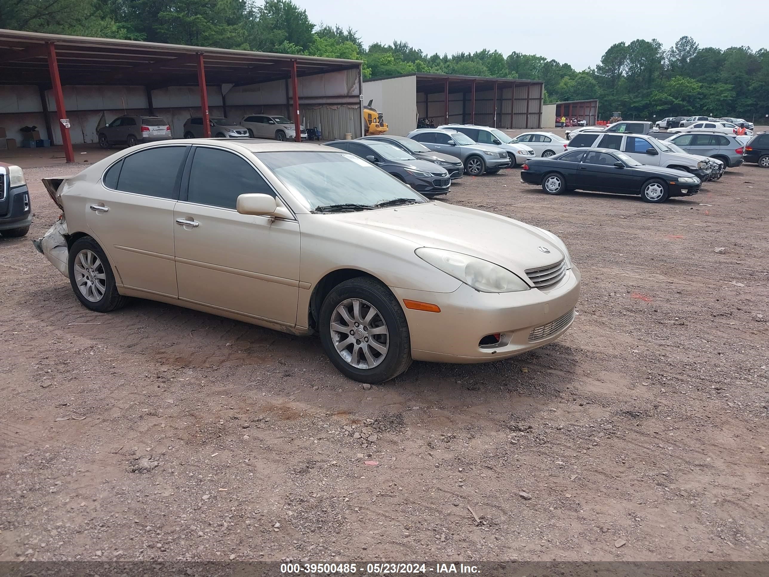 lexus es 2003 jt8bf30g630098072