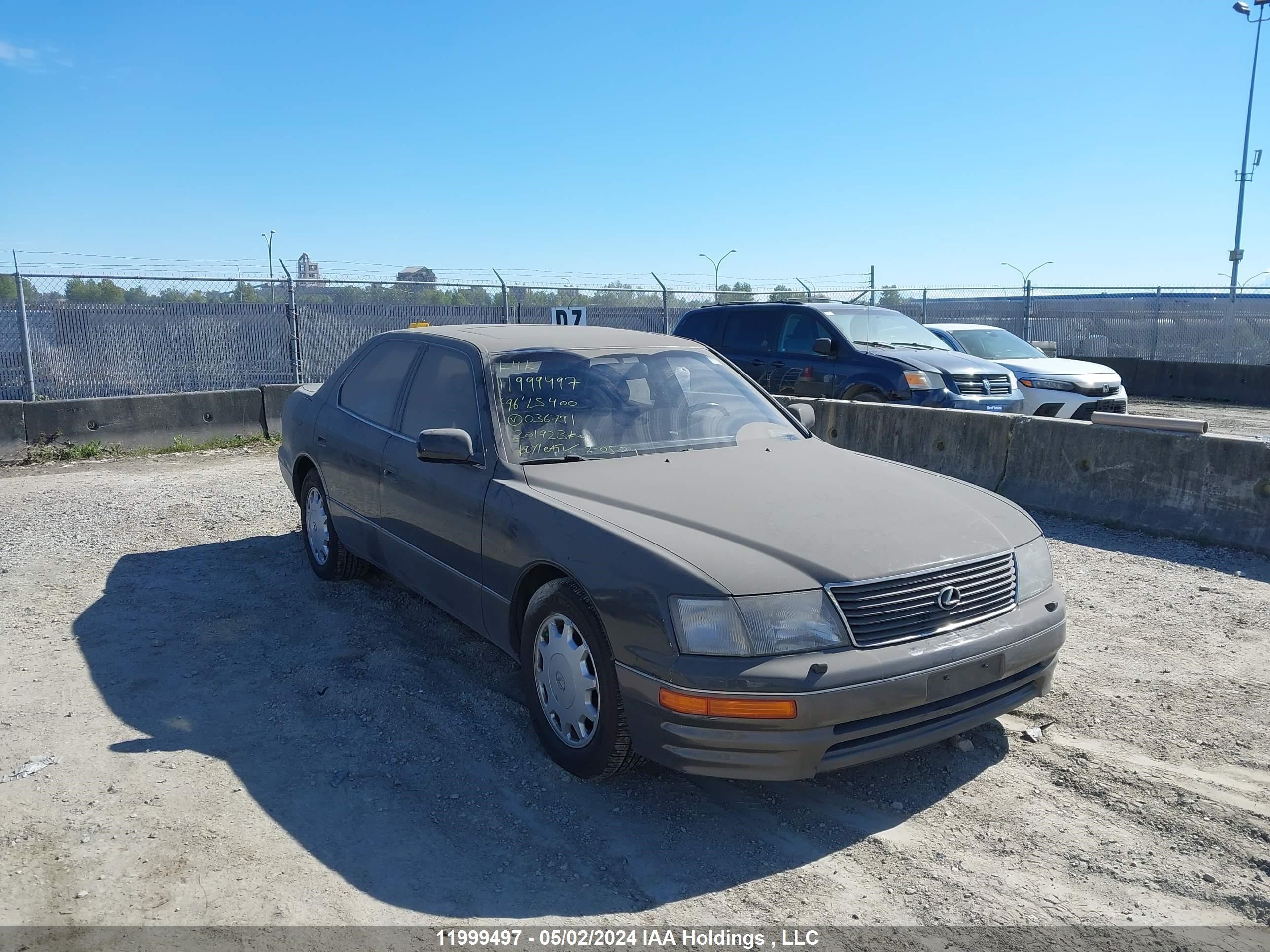 lexus ls 1996 jt8bh22f2t0036791