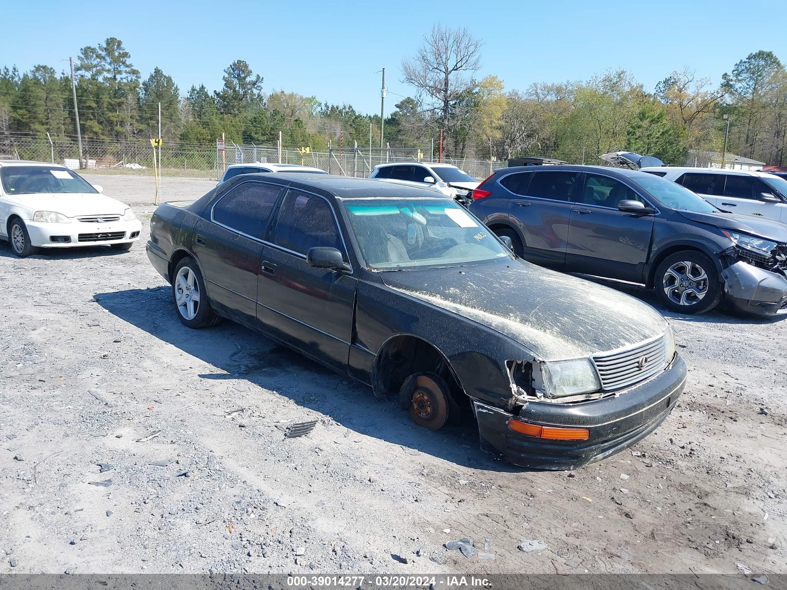 lexus ls 1996 jt8bh22f2t0066793