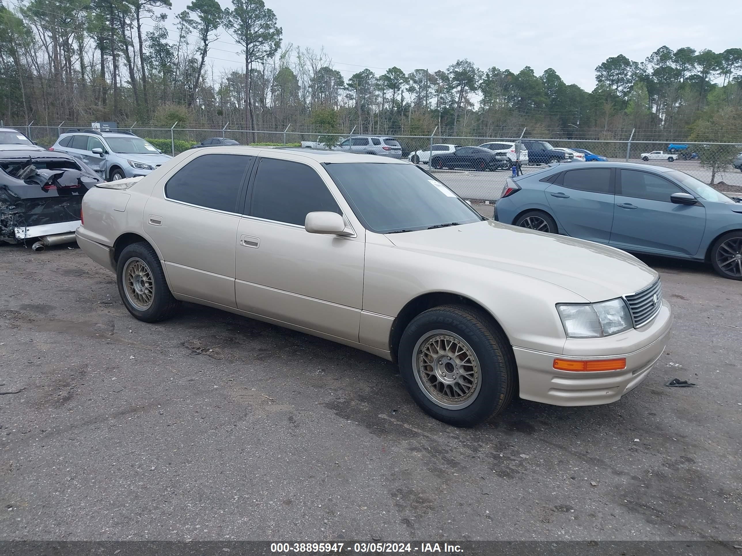 lexus ls 1996 jt8bh22fxt0042659