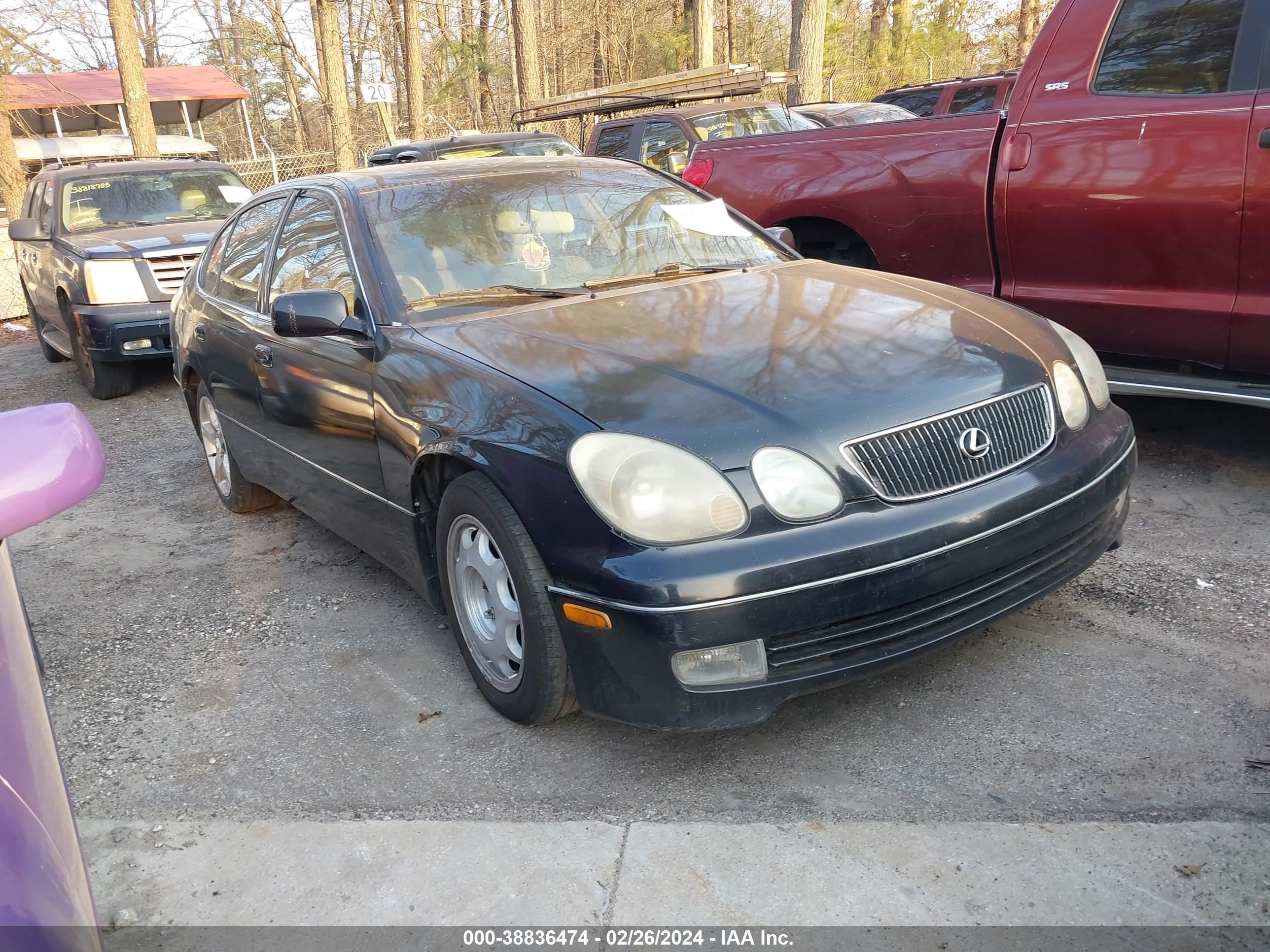 lexus gs 1998 jt8bh68x3w0008980