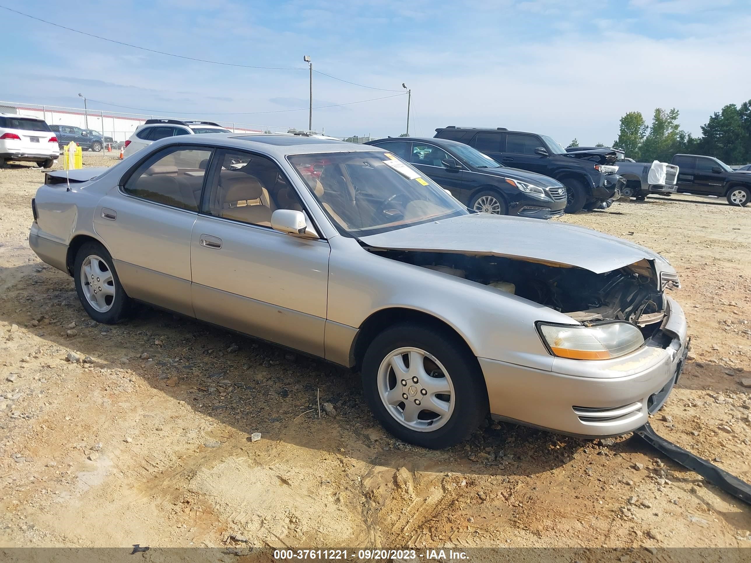 lexus es 1995 jt8gk13txs0109894