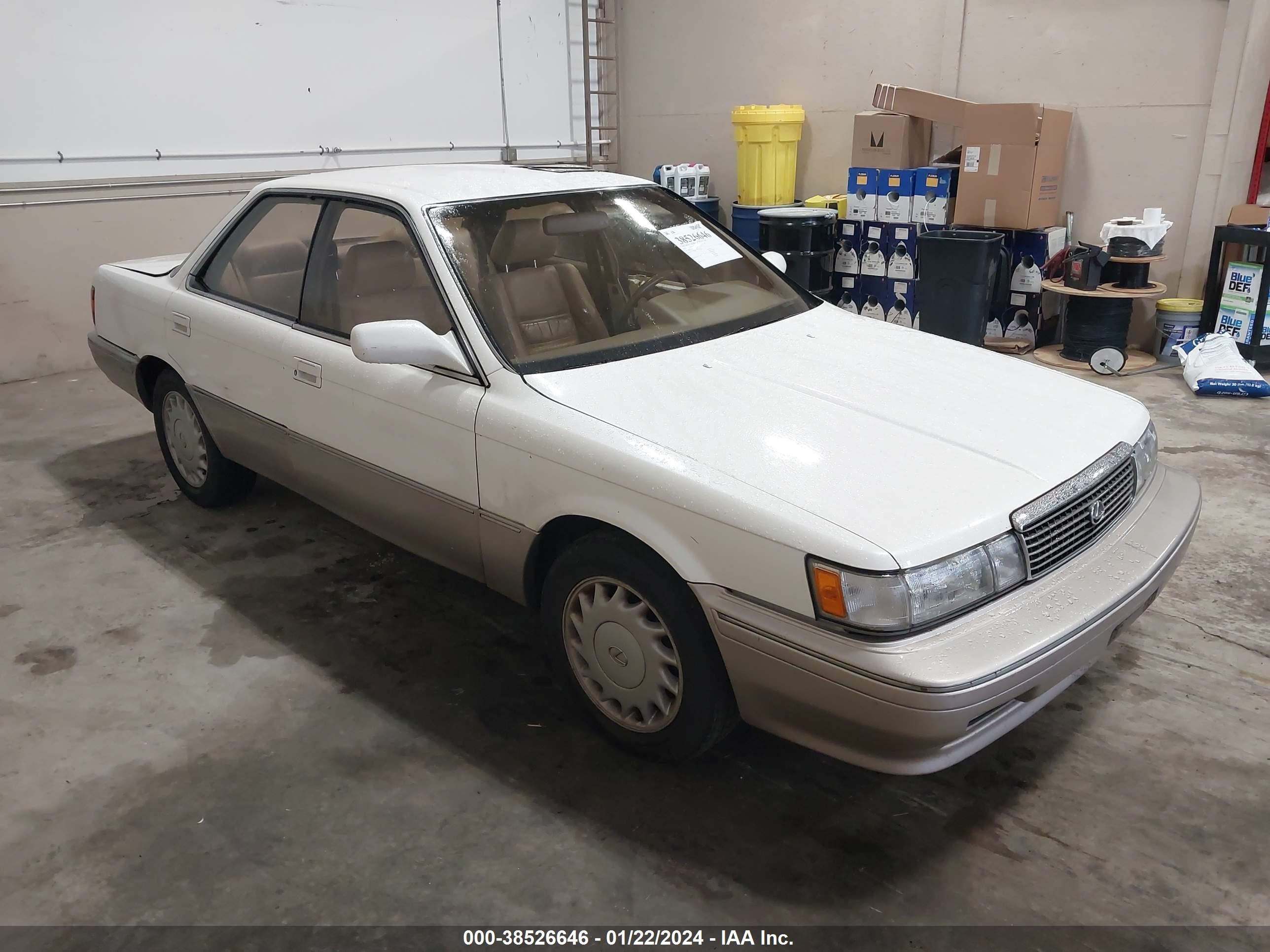 lexus es 1991 jt8vv22t9m0135847