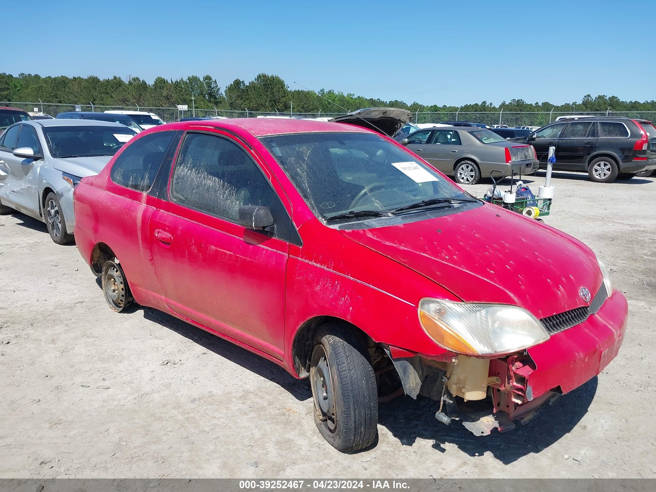 toyota echo 2001 jtdat123510124193