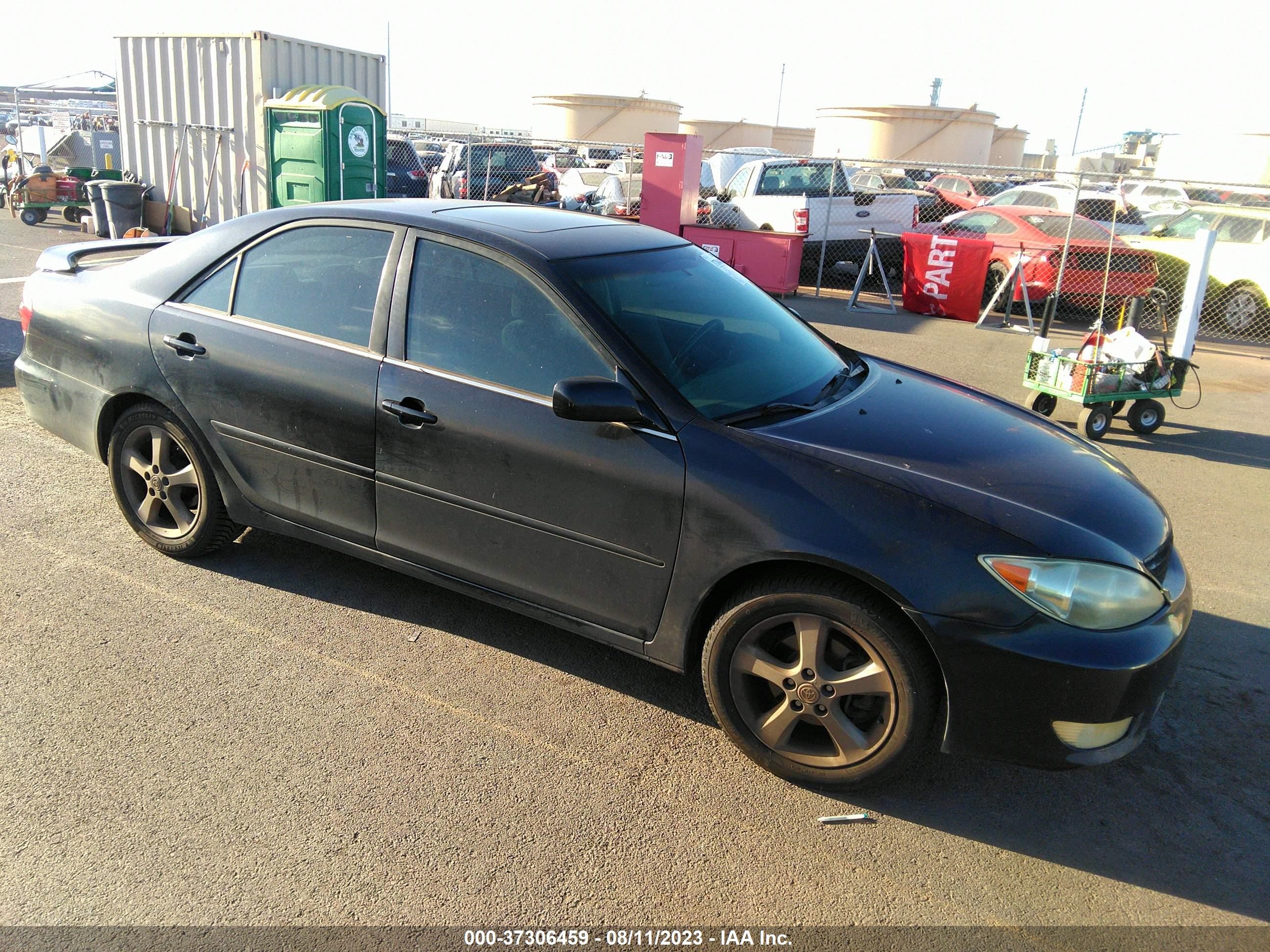 toyota camry 2005 jtdba30k150024498