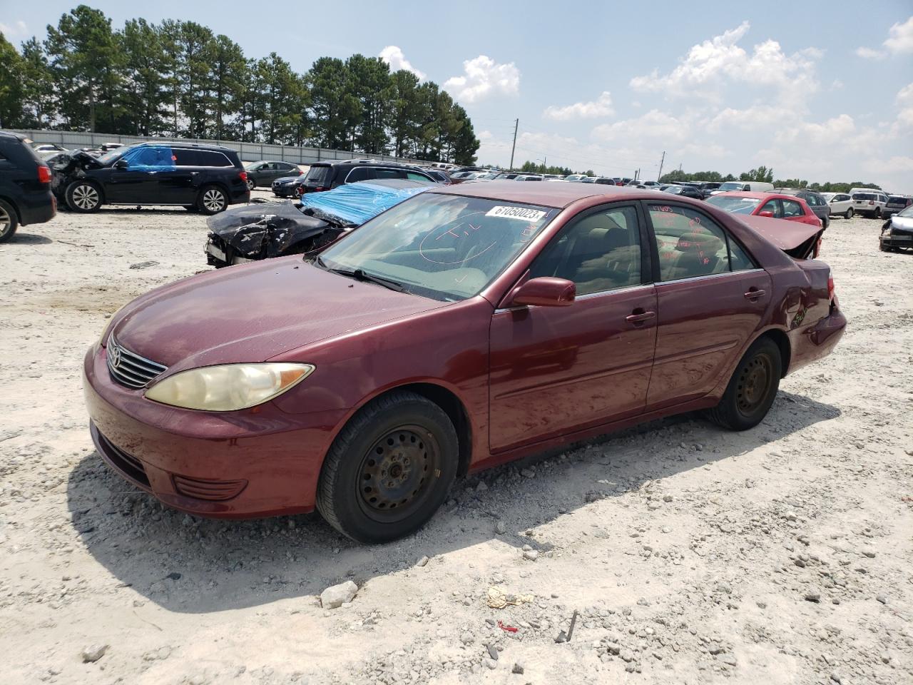 toyota camry 2006 jtdbe30k163042858