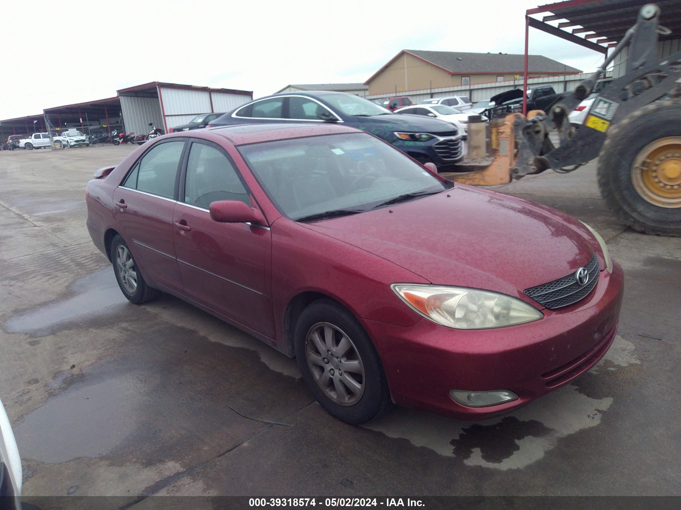 toyota camry 2003 jtdbe30k630176116