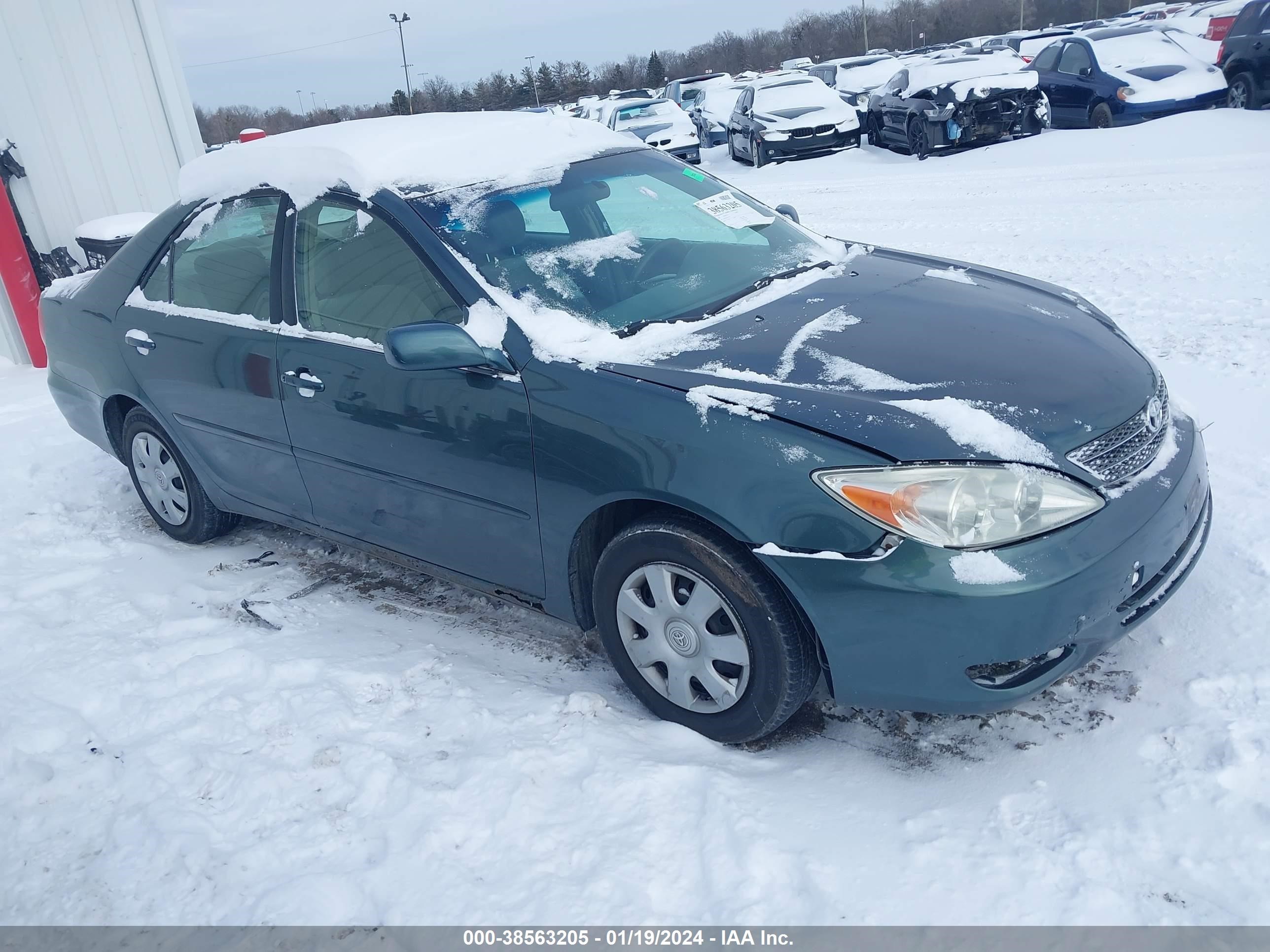 toyota camry 2003 jtdbe32k030152455