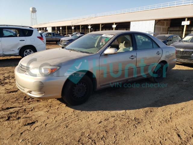 toyota camry le 2002 jtdbe32k220032638