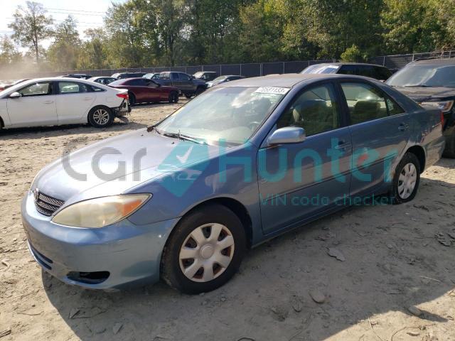 toyota camry le 2004 jtdbe32k240251537