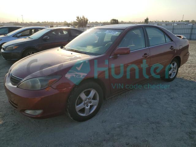 toyota camry le 2003 jtdbe32k430170165