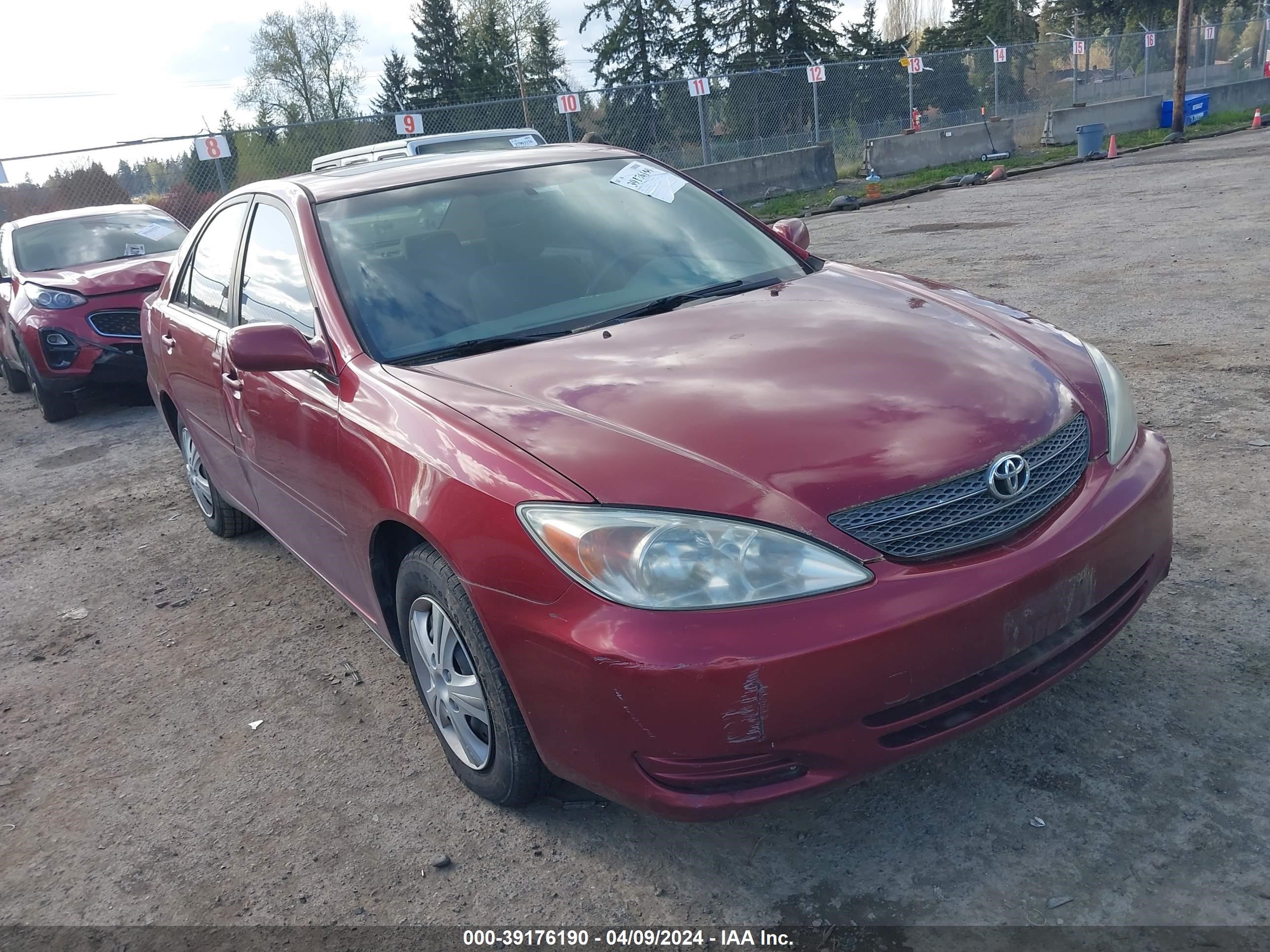 toyota camry 2004 jtdbe32k640272892