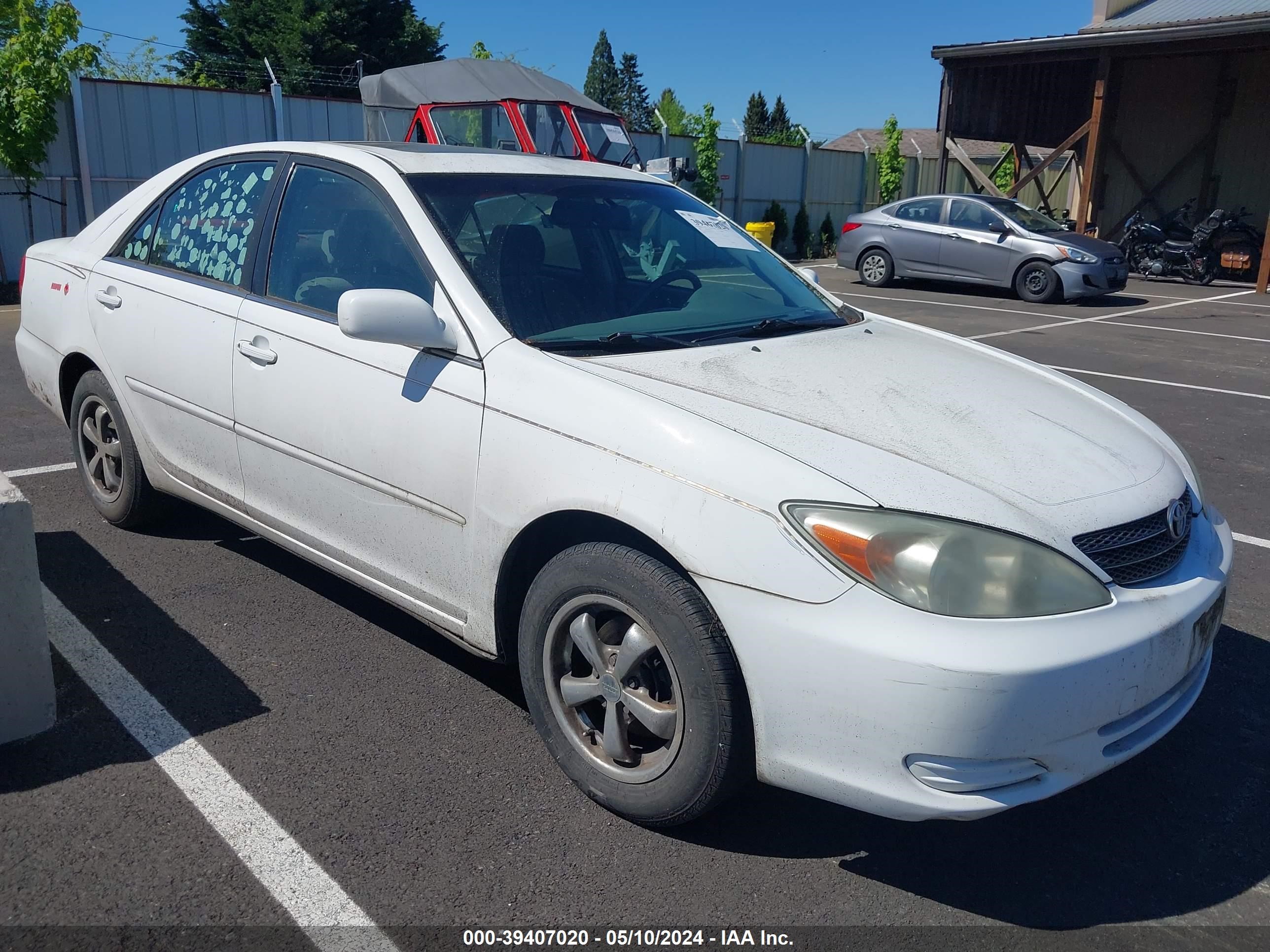 toyota camry 2003 jtdbe32k730184724