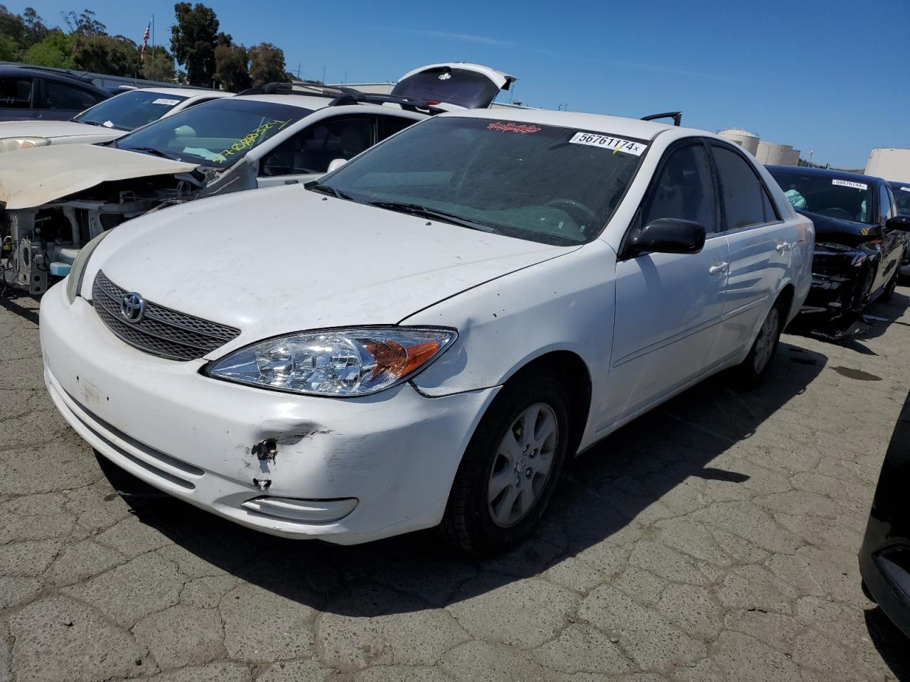 toyota camry 2004 jtdbf32kx40154910