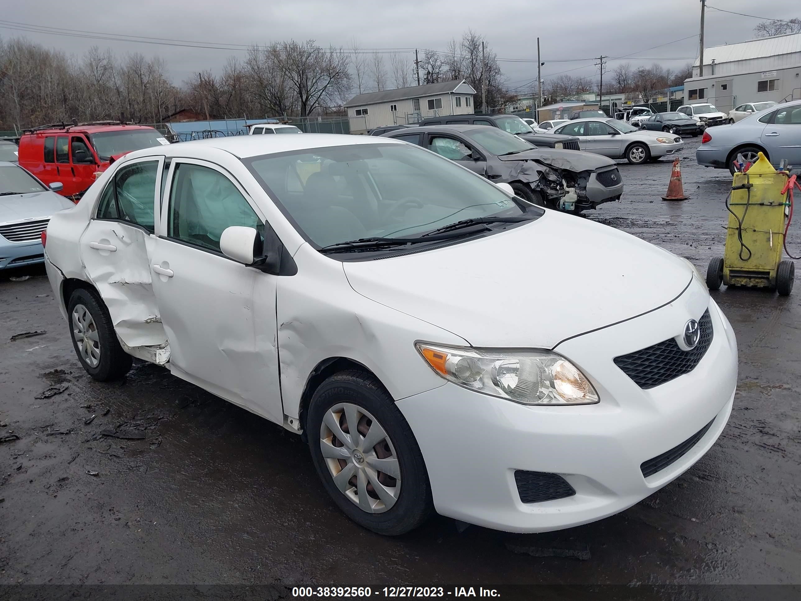 toyota corolla 2009 jtdbl40e099036590