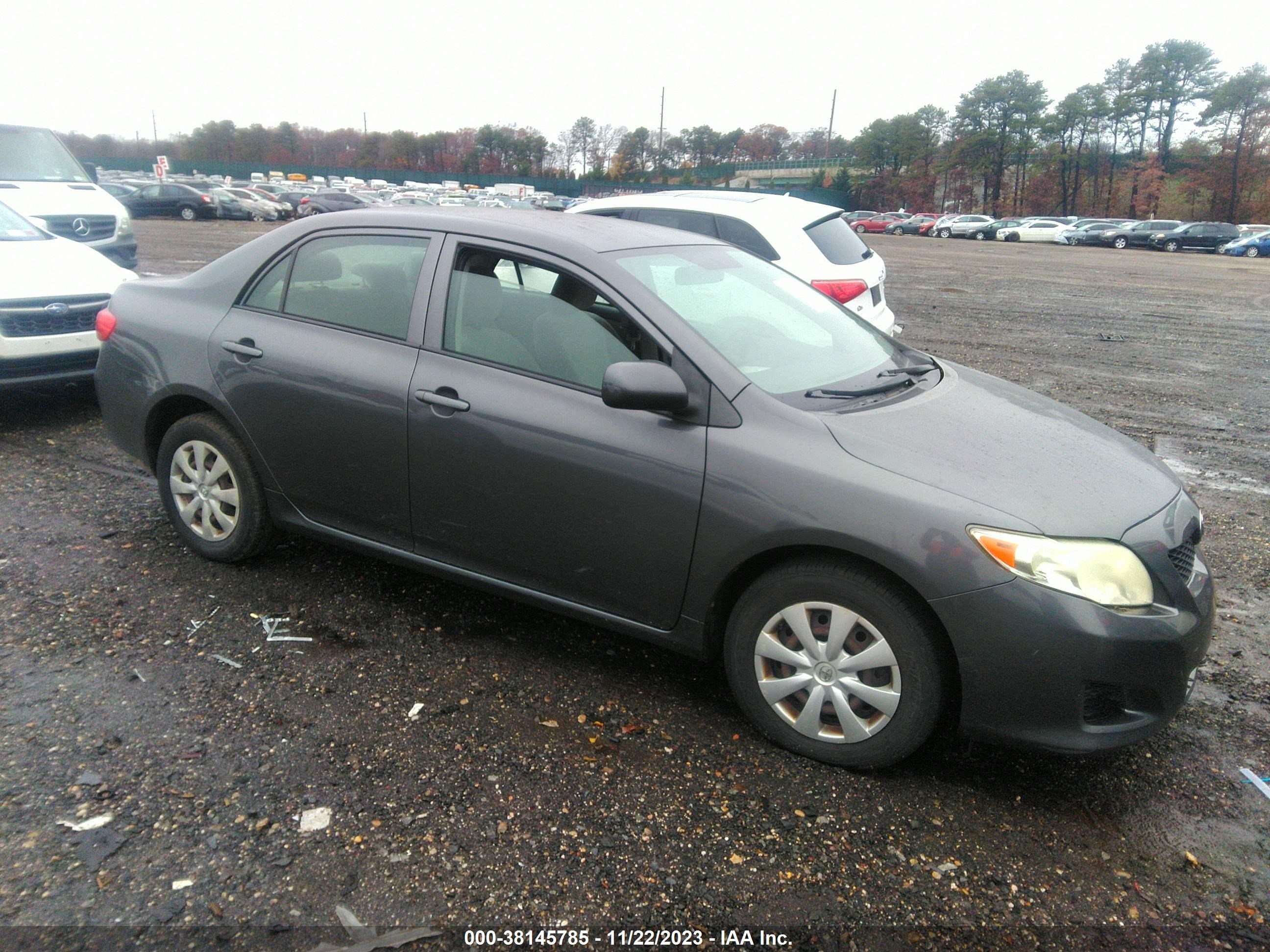 toyota corolla 2009 jtdbl40e09j004057