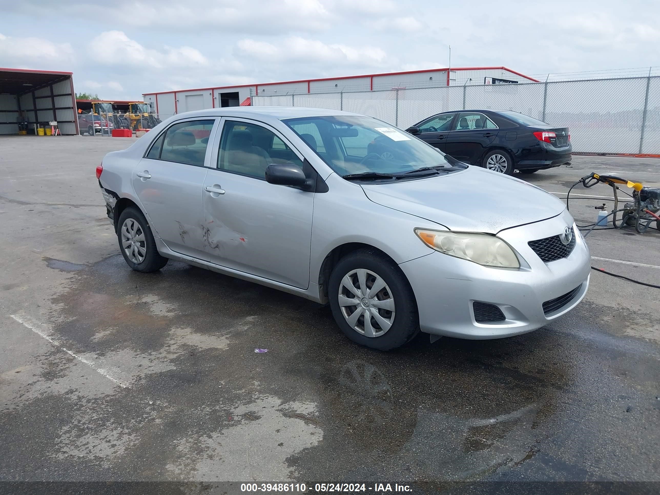 toyota corolla 2009 jtdbl40e19j033969