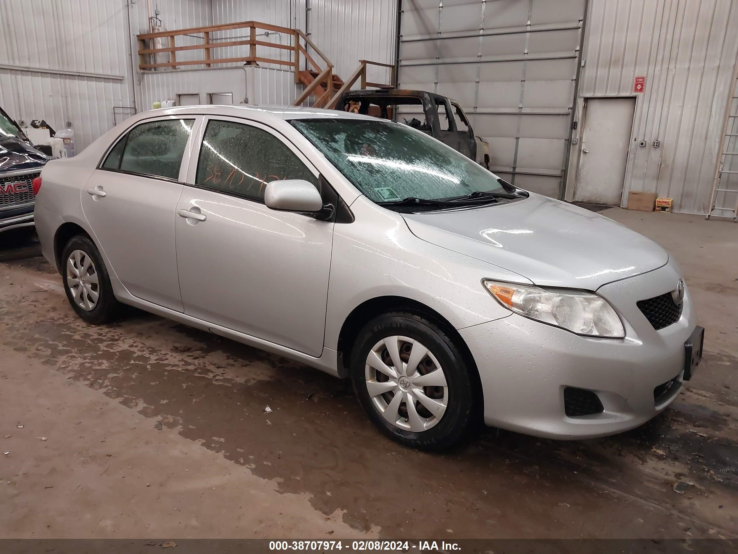 toyota corolla 2009 jtdbl40e19j035687