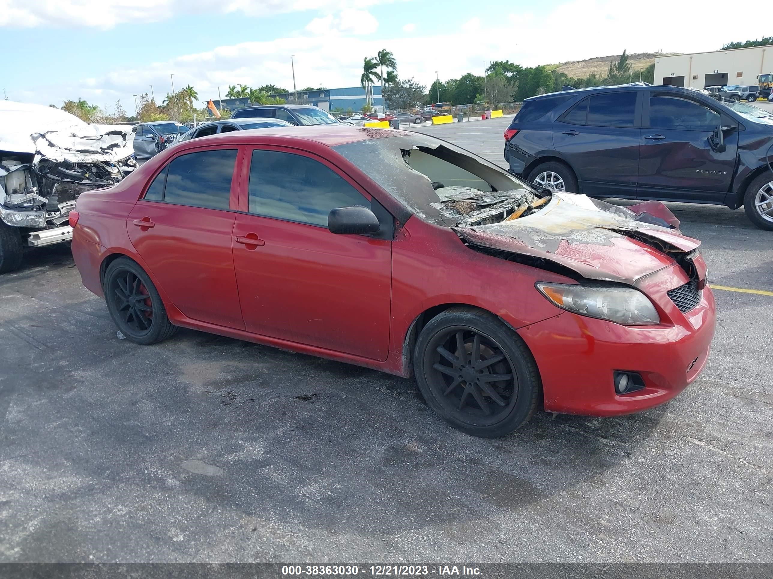 toyota corolla 2009 jtdbl40e19j039920