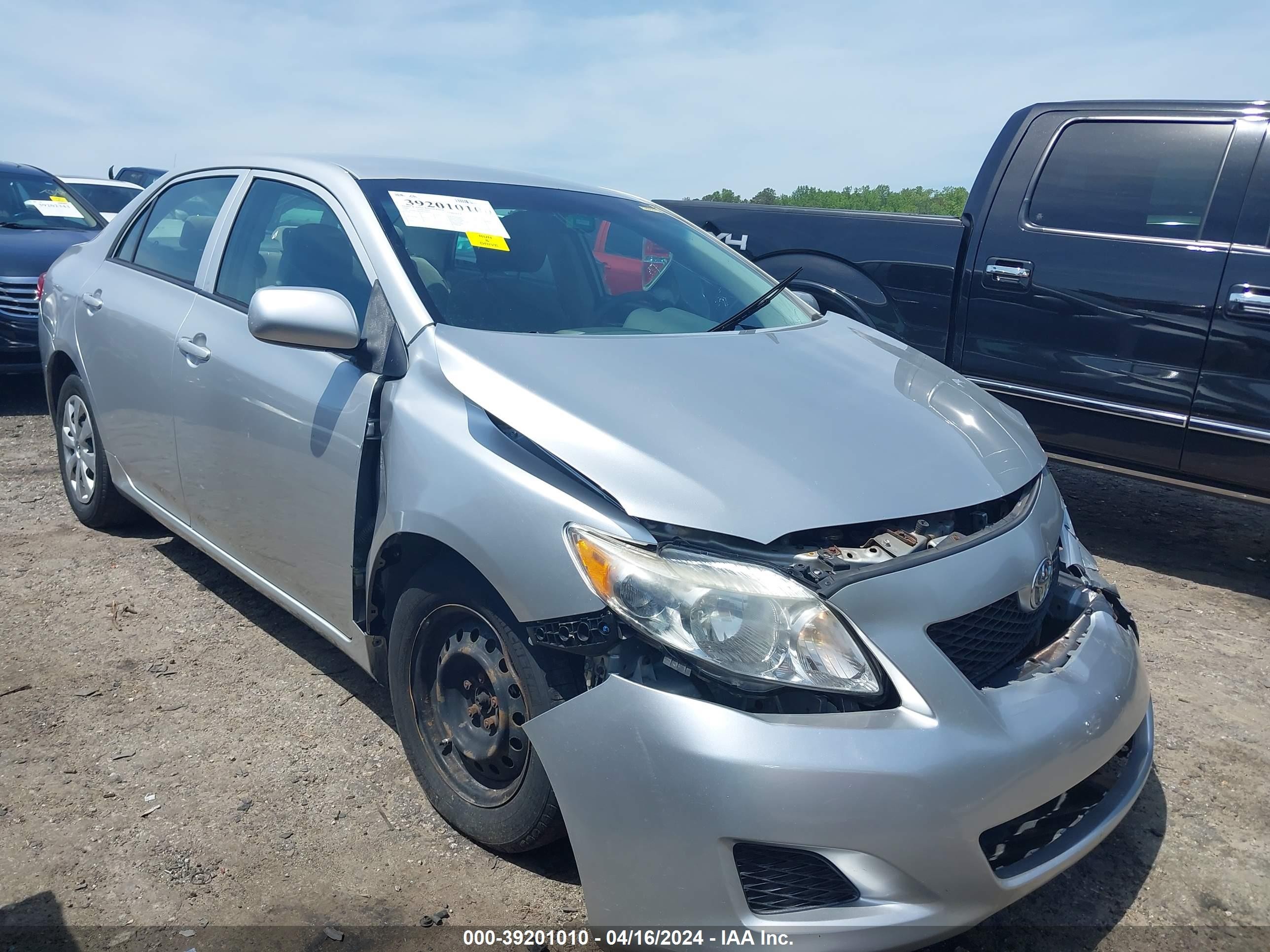 toyota corolla 2009 jtdbl40e299052645