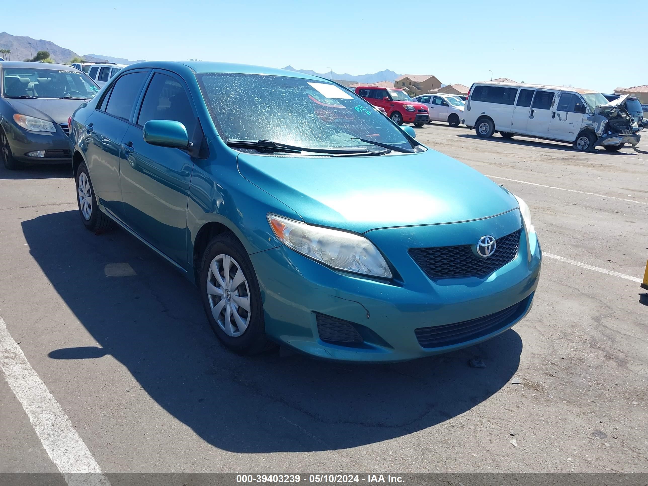 toyota corolla 2009 jtdbl40e299065928