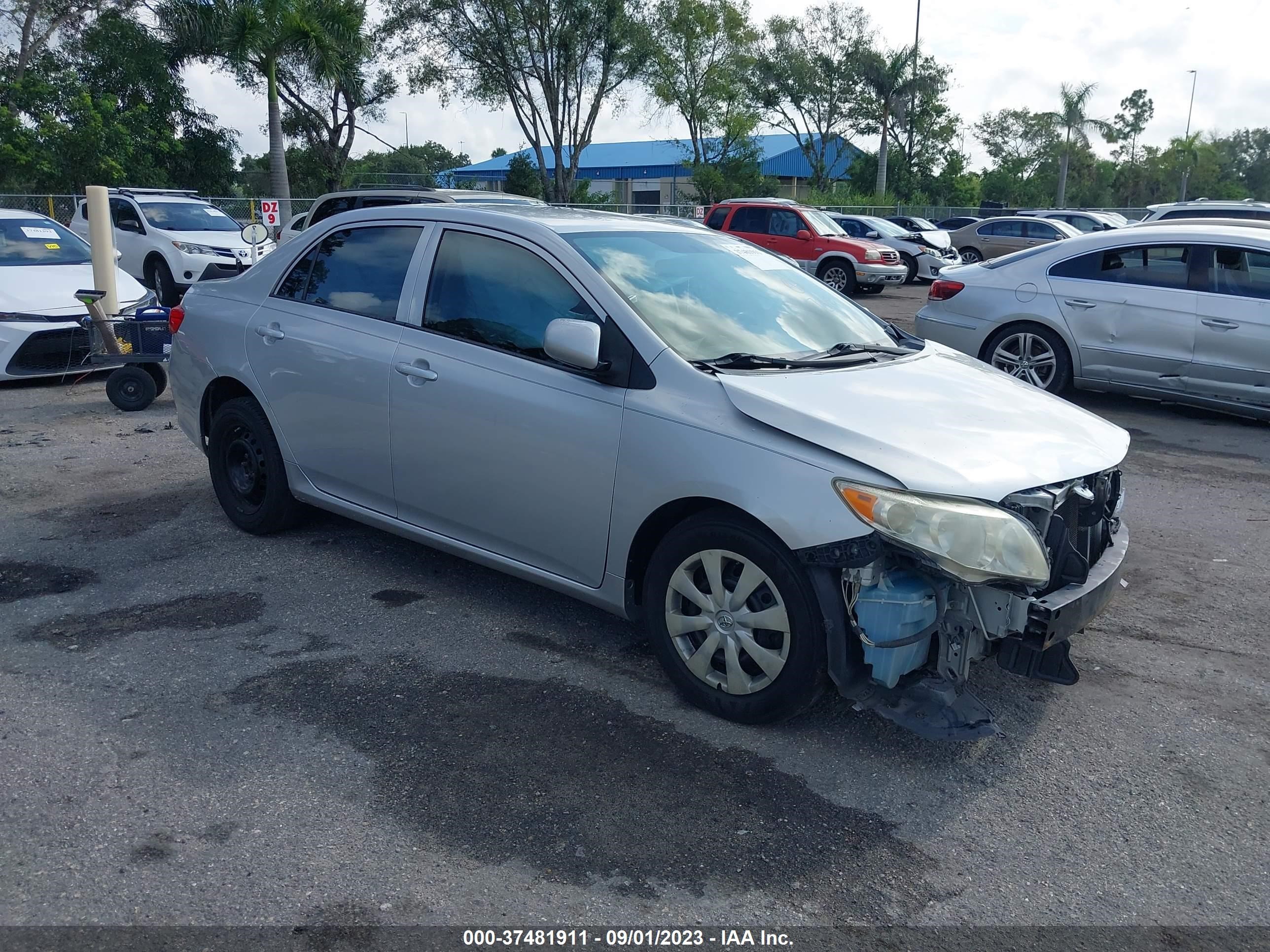 toyota corolla 2009 jtdbl40e499027519