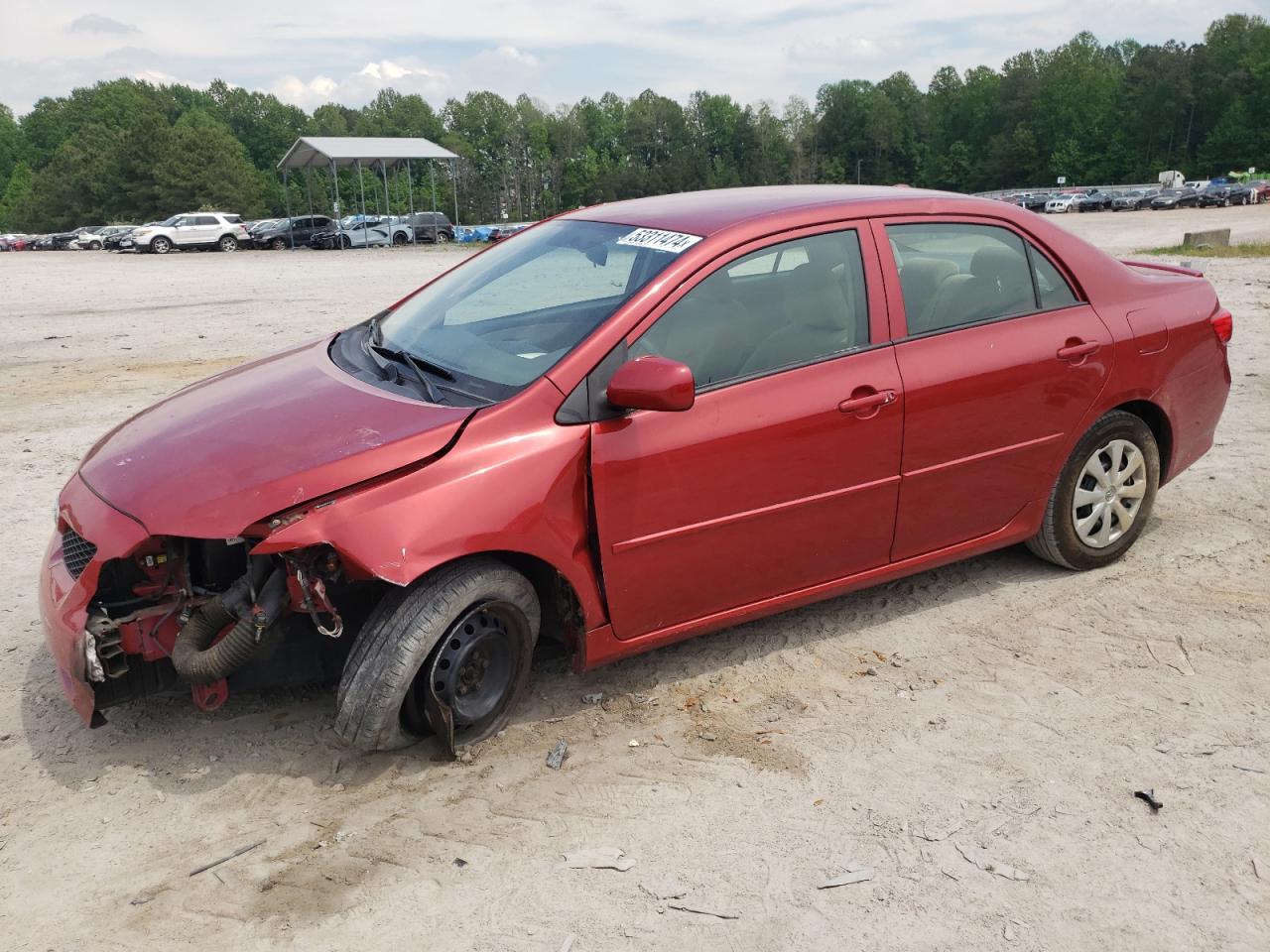 toyota corolla 2009 jtdbl40e499027522