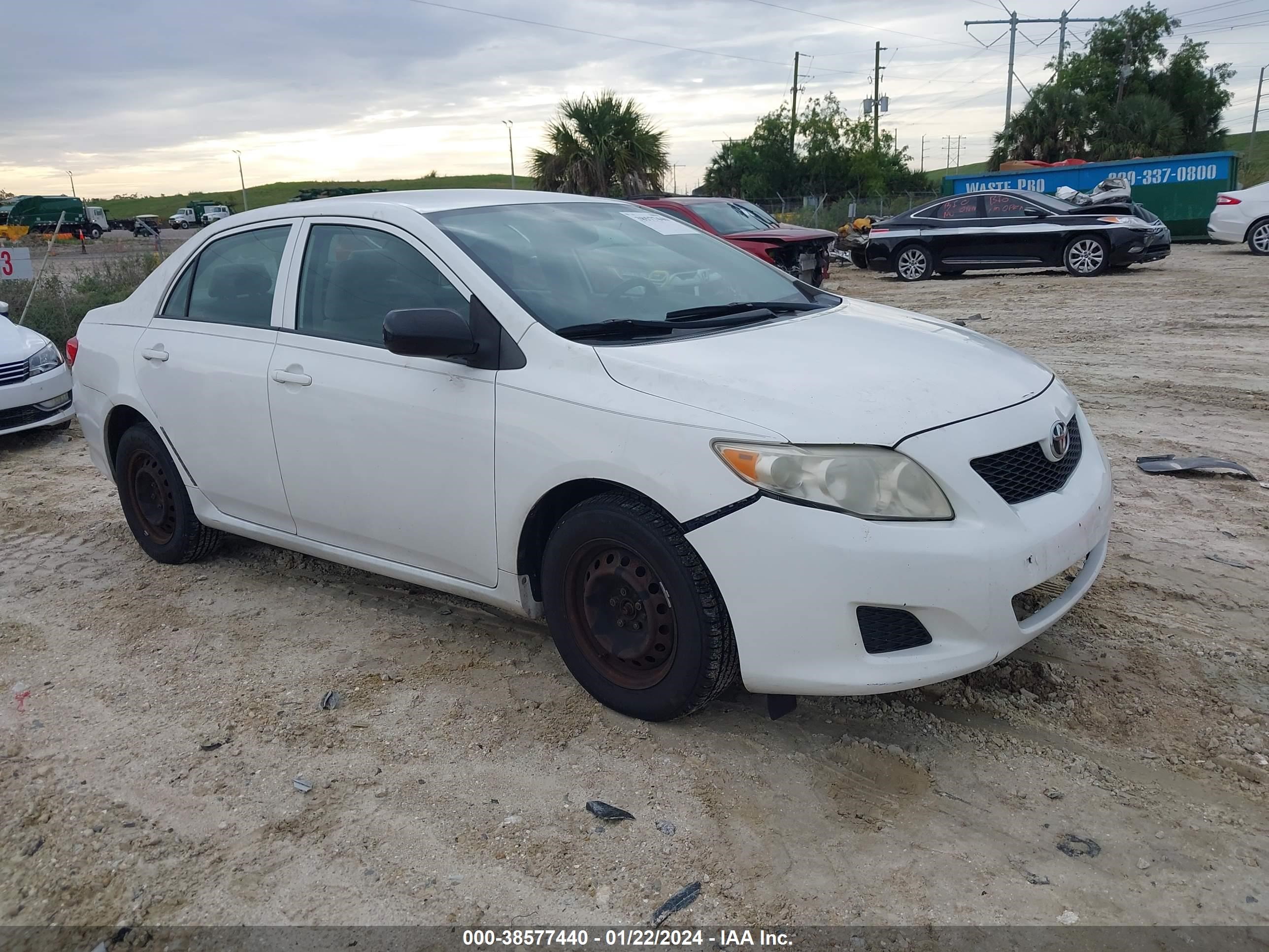 toyota corolla 2009 jtdbl40e79j010664