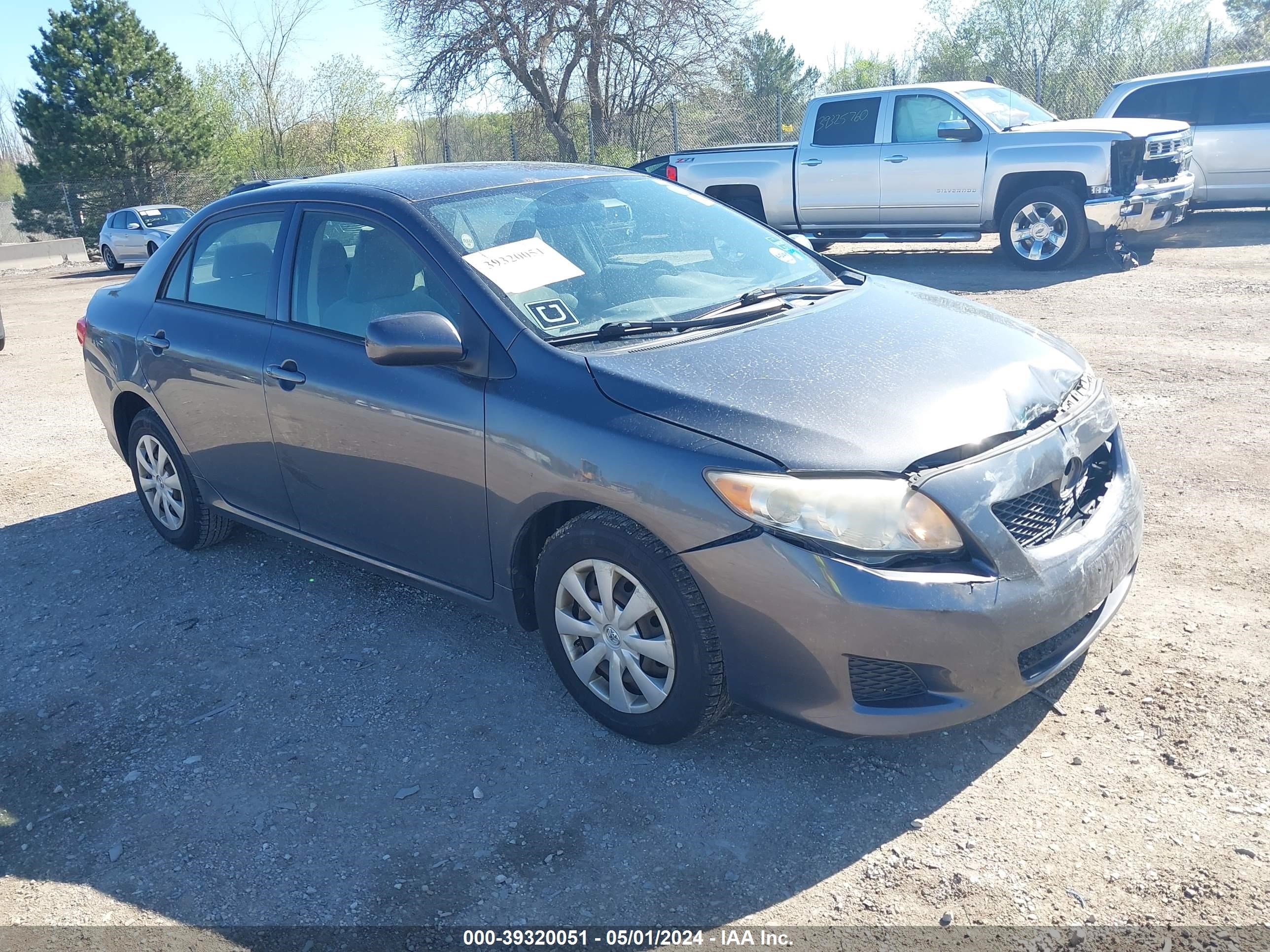 toyota corolla 2009 jtdbl40e999060810