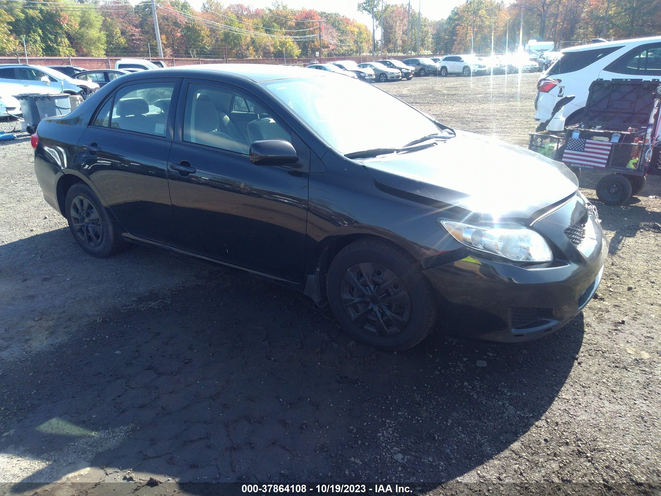 toyota corolla 2009 jtdbl40e99j003800