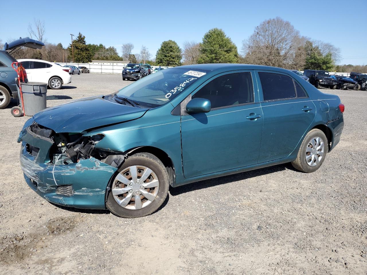 toyota corolla 2009 jtdbl40e99j035842