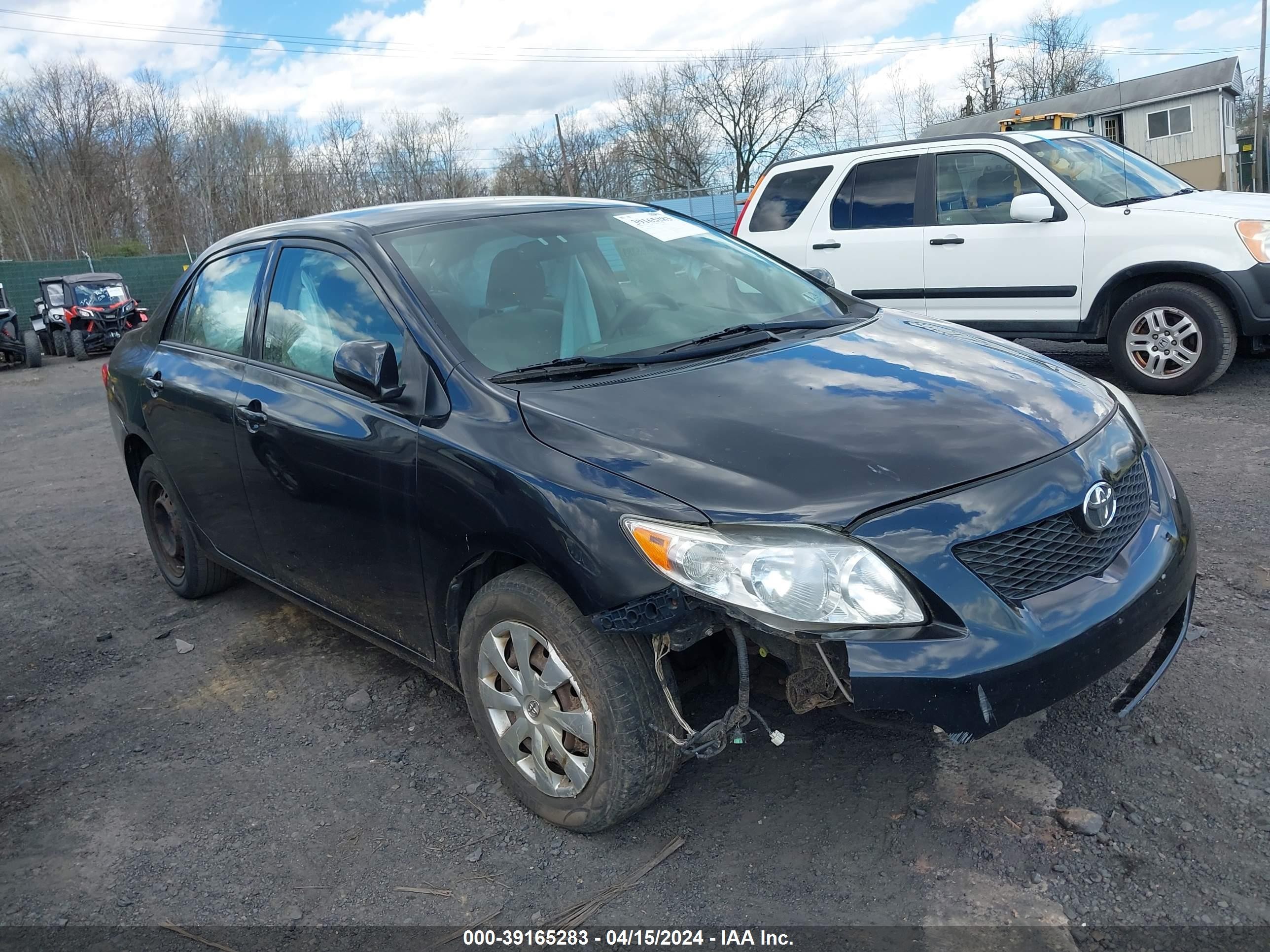 toyota corolla 2009 jtdbl40ex99093041