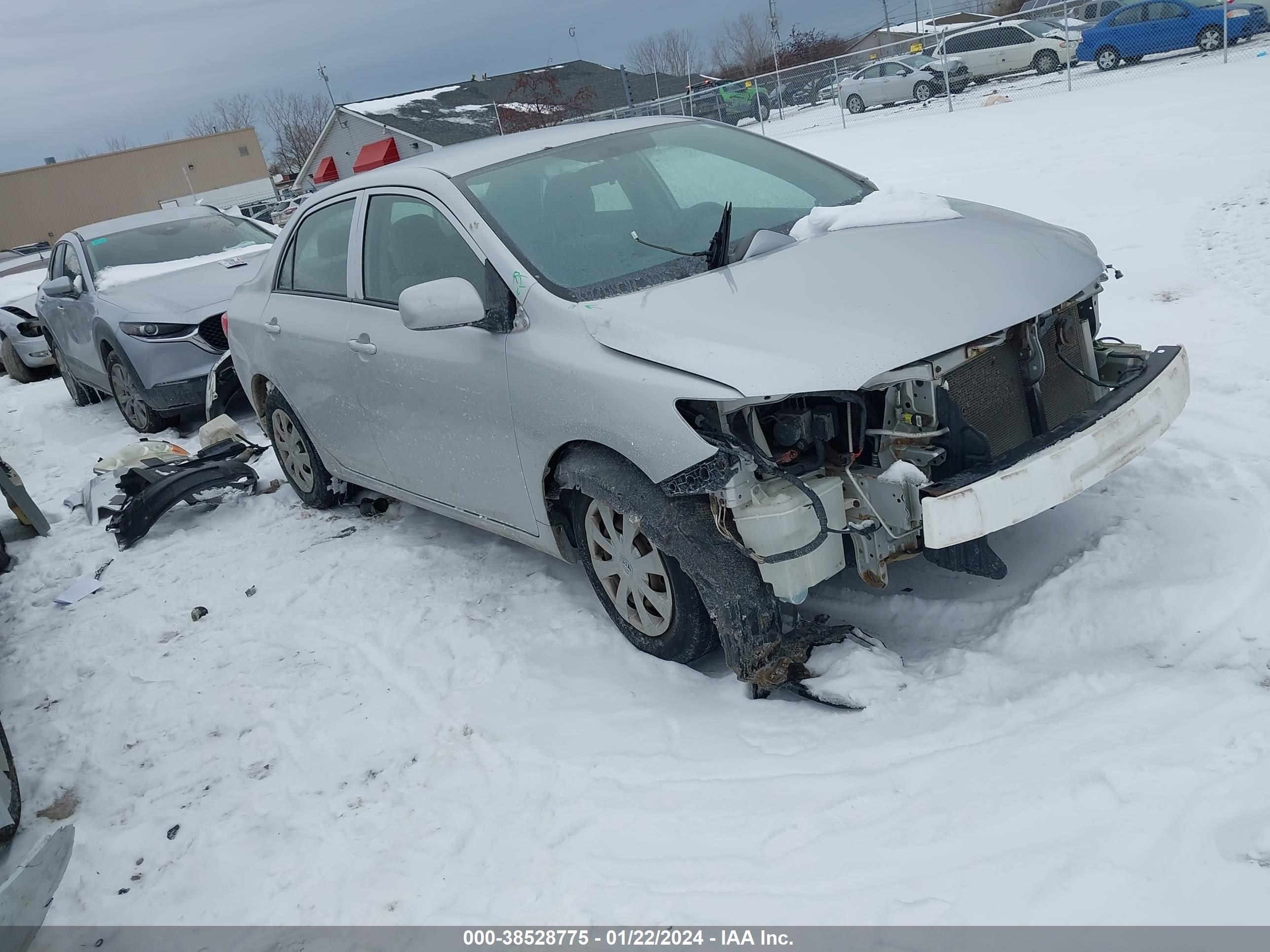 toyota corolla 2009 jtdbl40ex9j026504