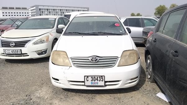 toyota corolla 2003 jtdbr23e530116574