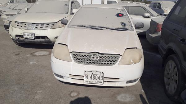 toyota corolla 2002 jtdbr23e620094194