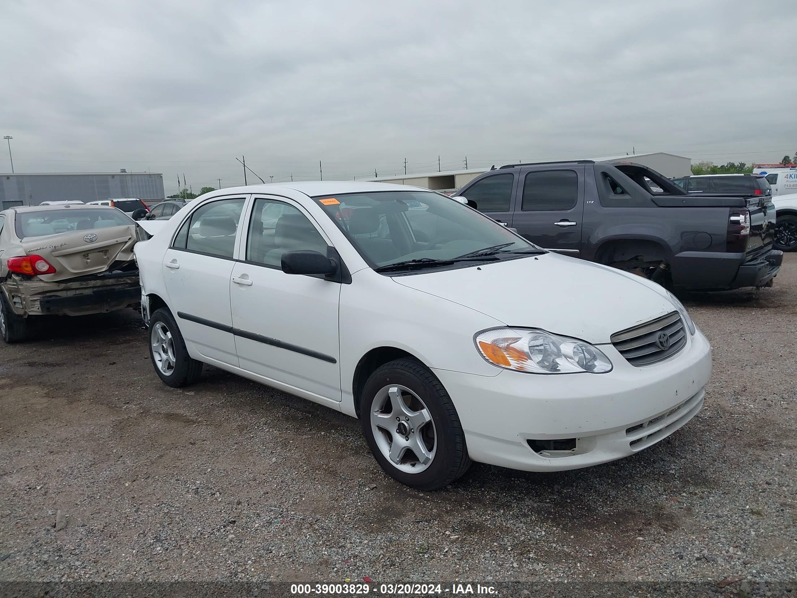 toyota corolla 2004 jtdbr32e042025872