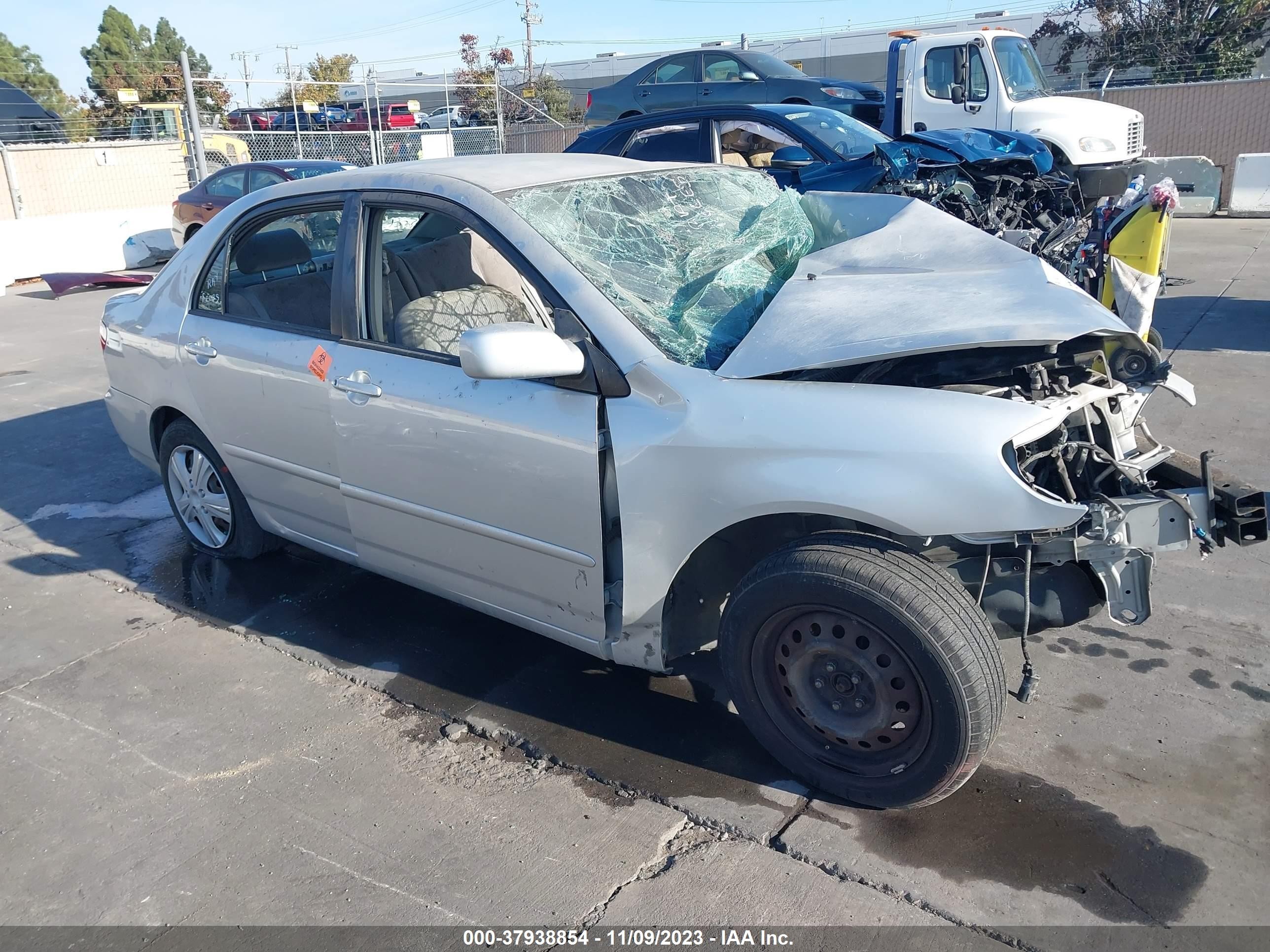 toyota corolla 2005 jtdbr32e052056783