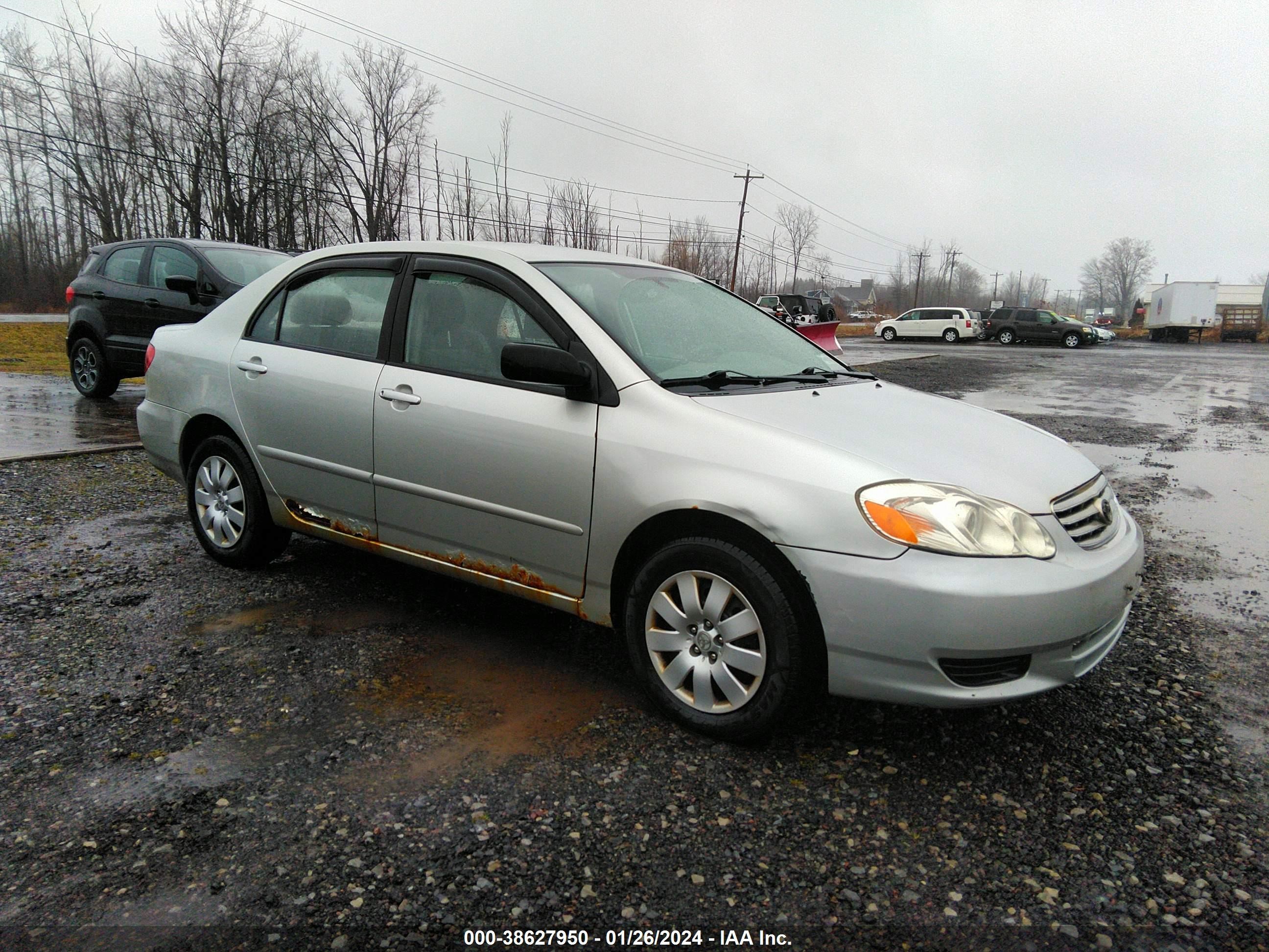 toyota corolla 2004 jtdbr32e142048626