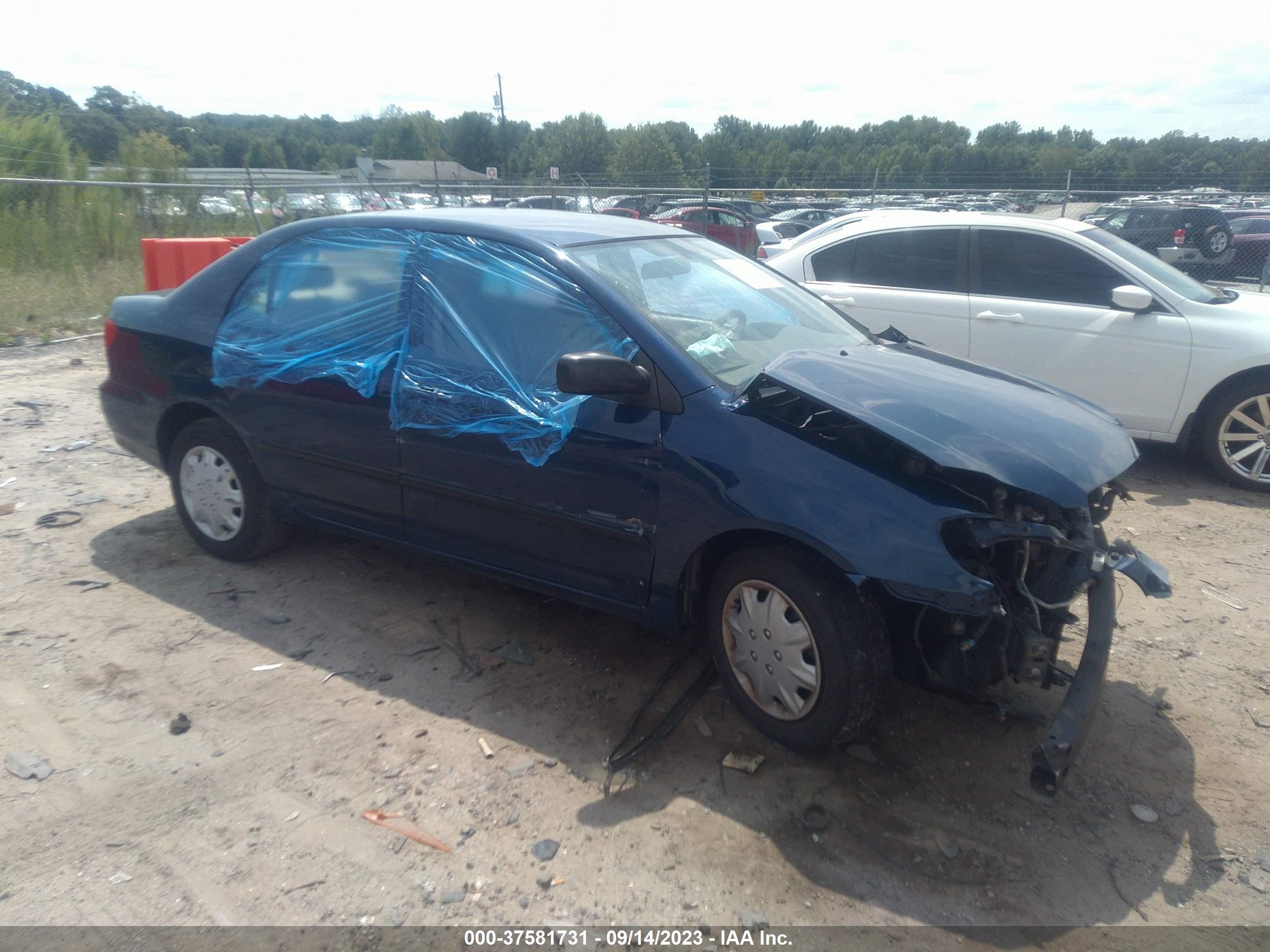 toyota corolla 2006 jtdbr32e260086641