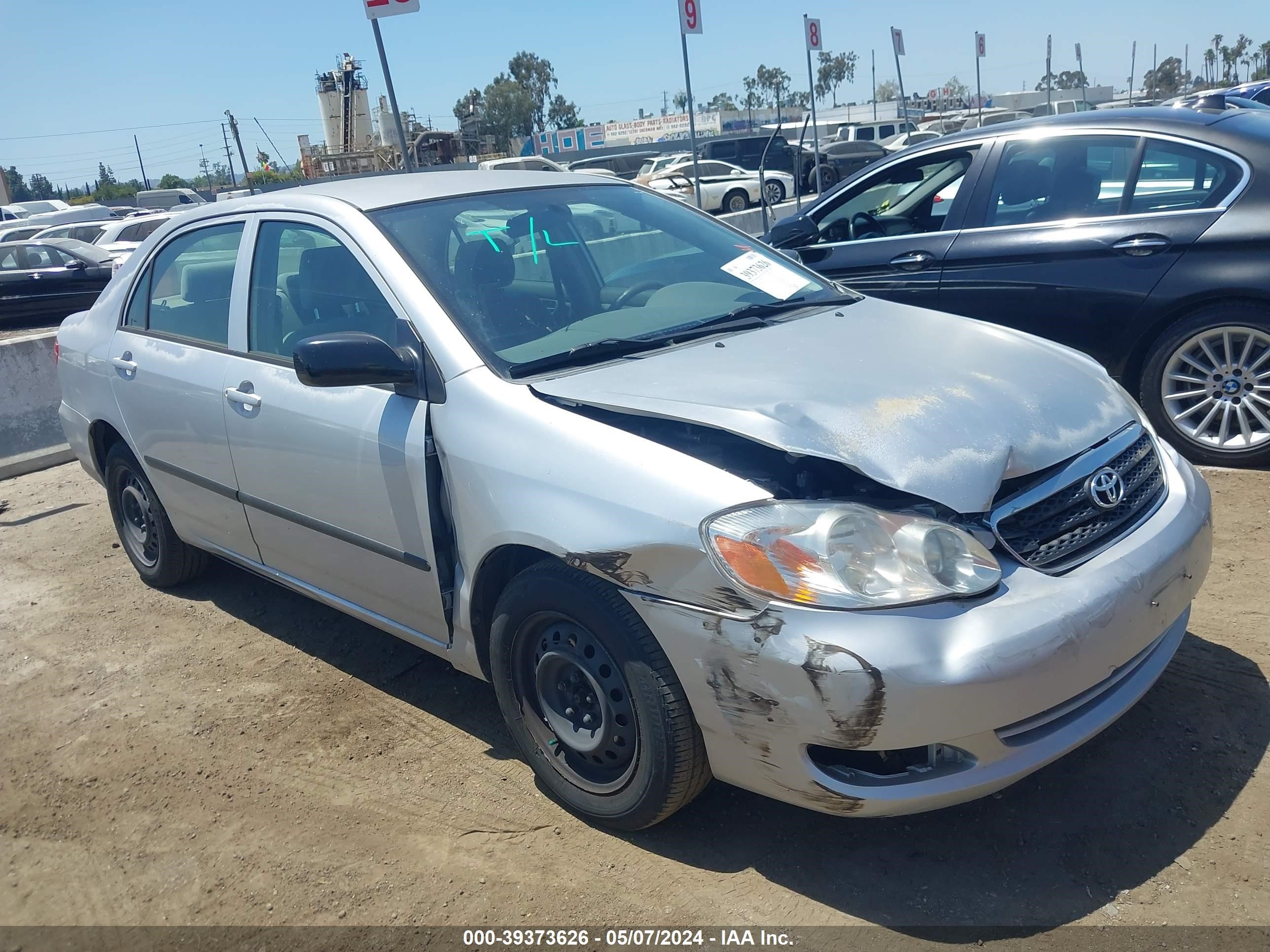 toyota corolla 2007 jtdbr32e270121552