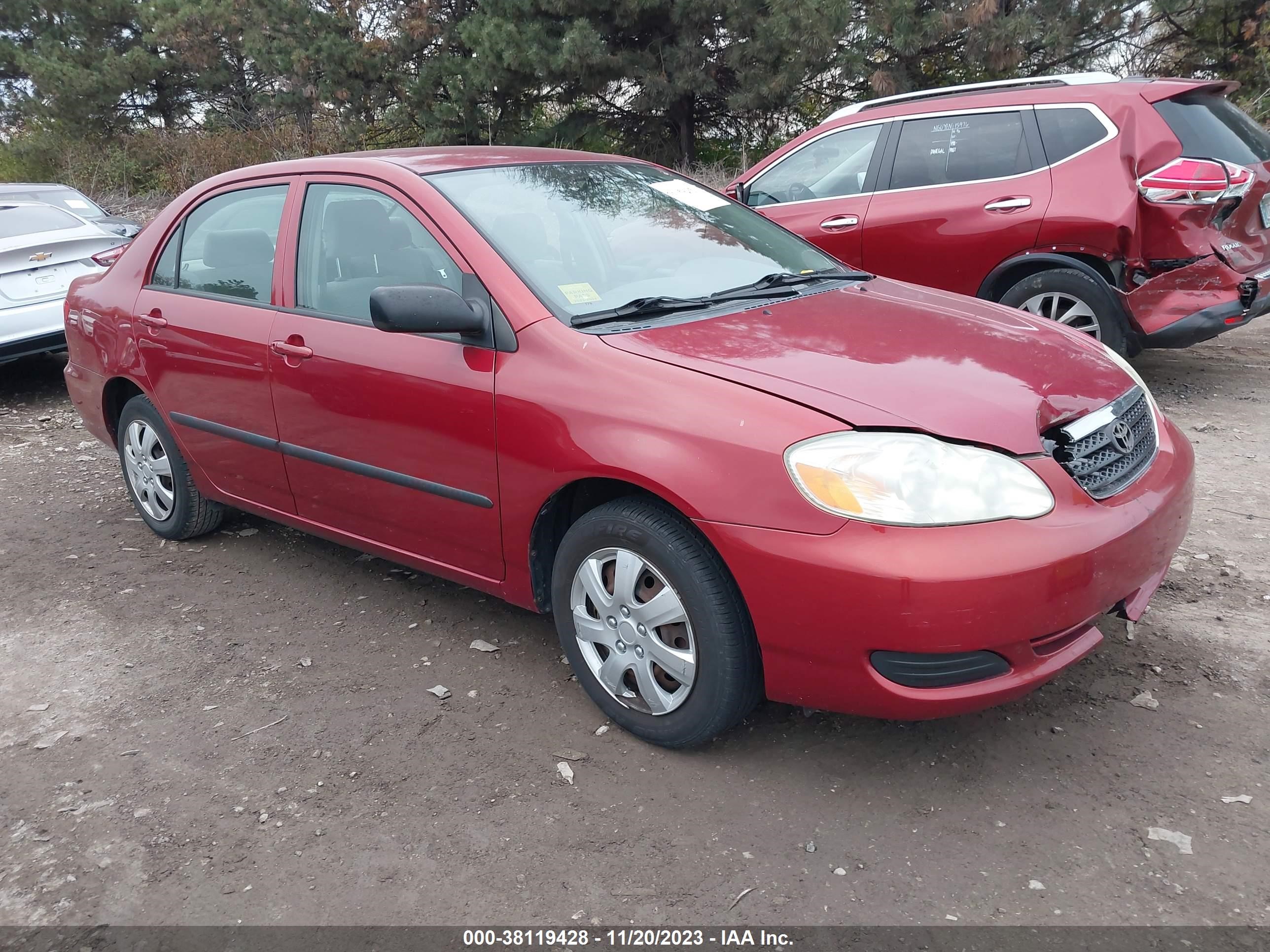 toyota corolla 2006 jtdbr32e560065461