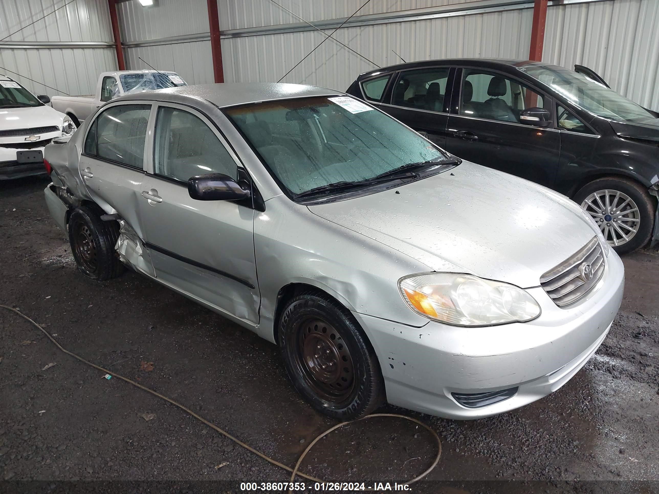 toyota corolla 2003 jtdbr32e630017723