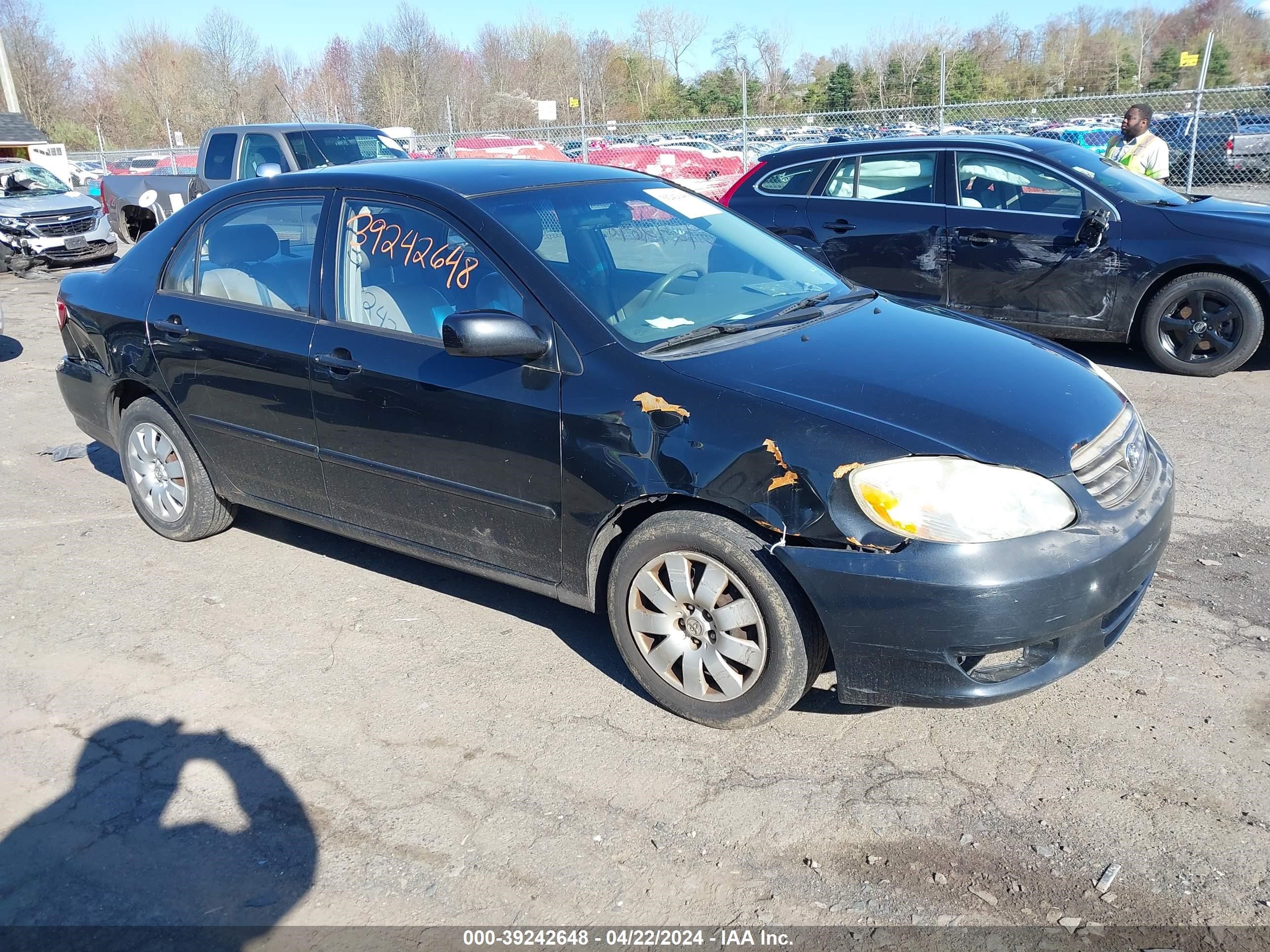 toyota corolla 2003 jtdbr32e632007052