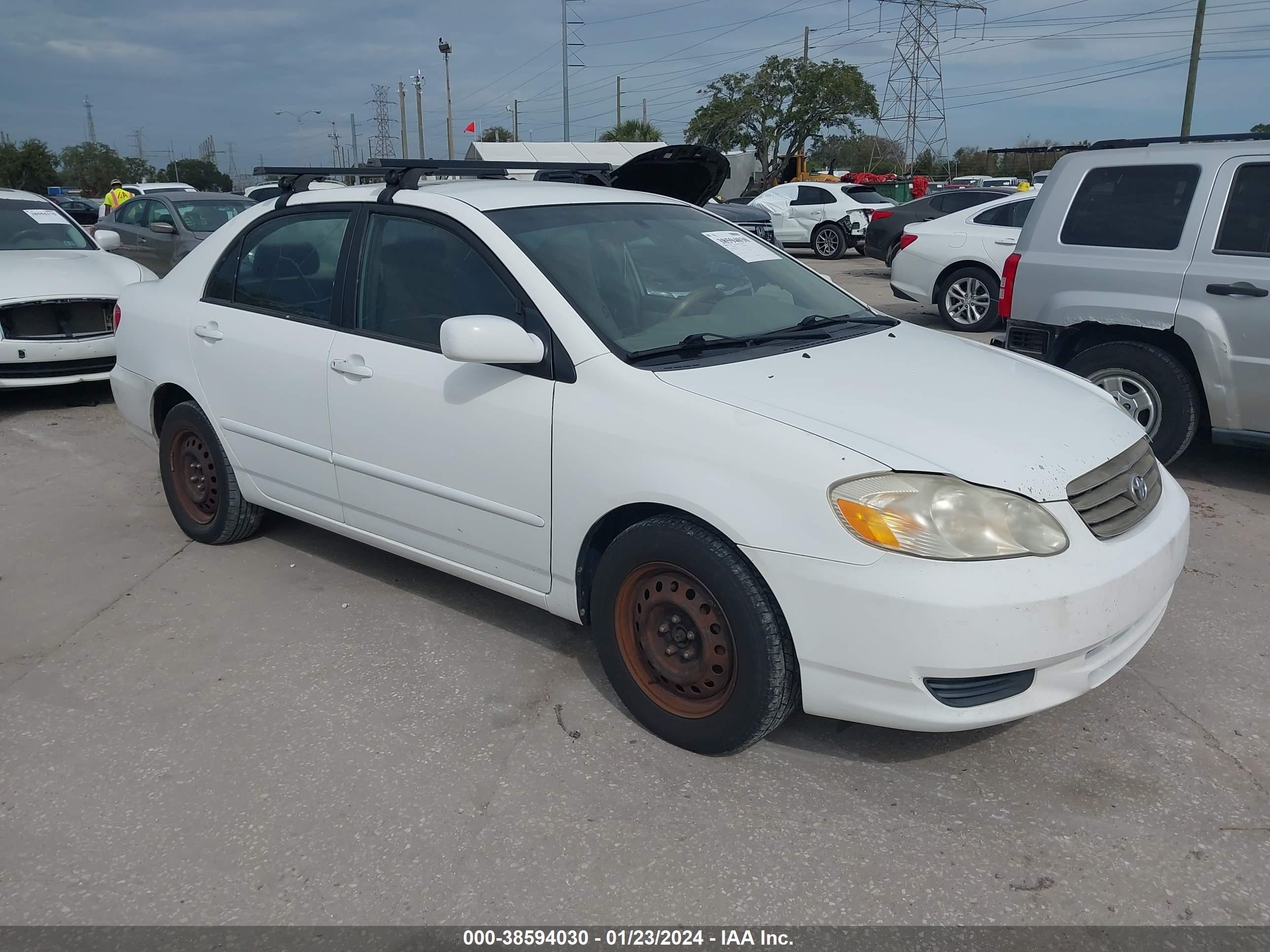 toyota corolla 2004 jtdbr32e742031734