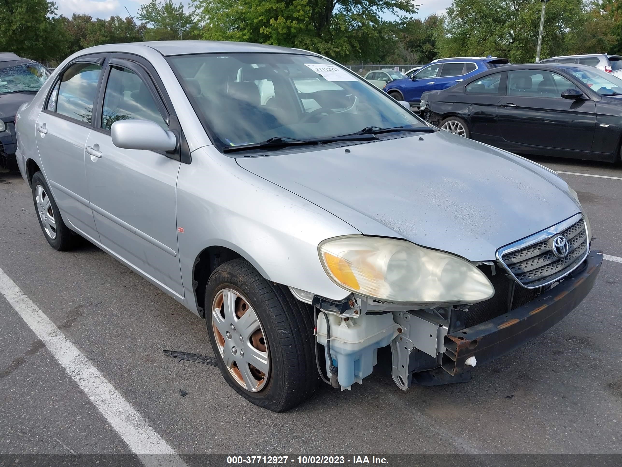 toyota corolla 2006 jtdbr32e760073156