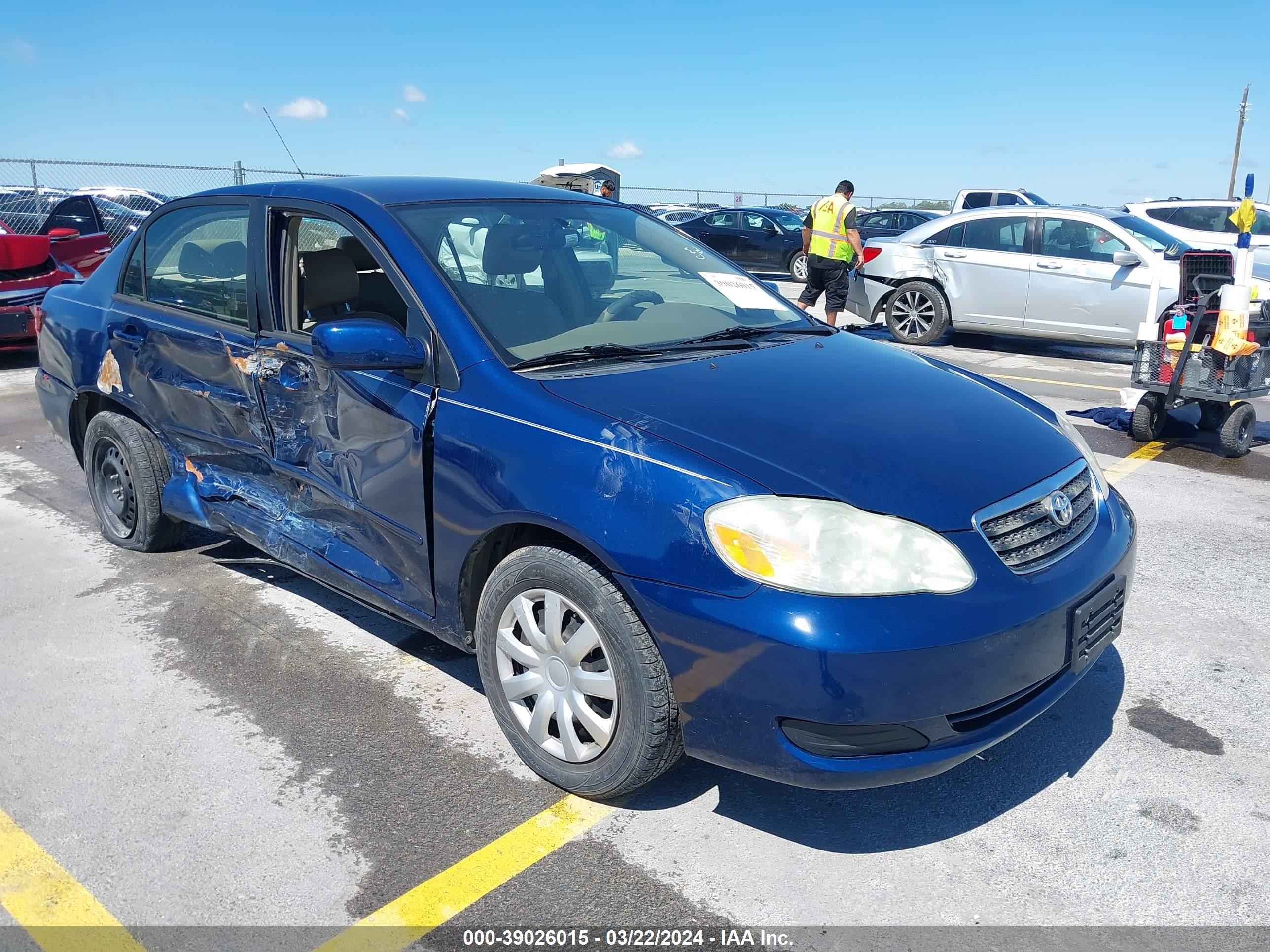 toyota corolla 2006 jtdbr32e960068055