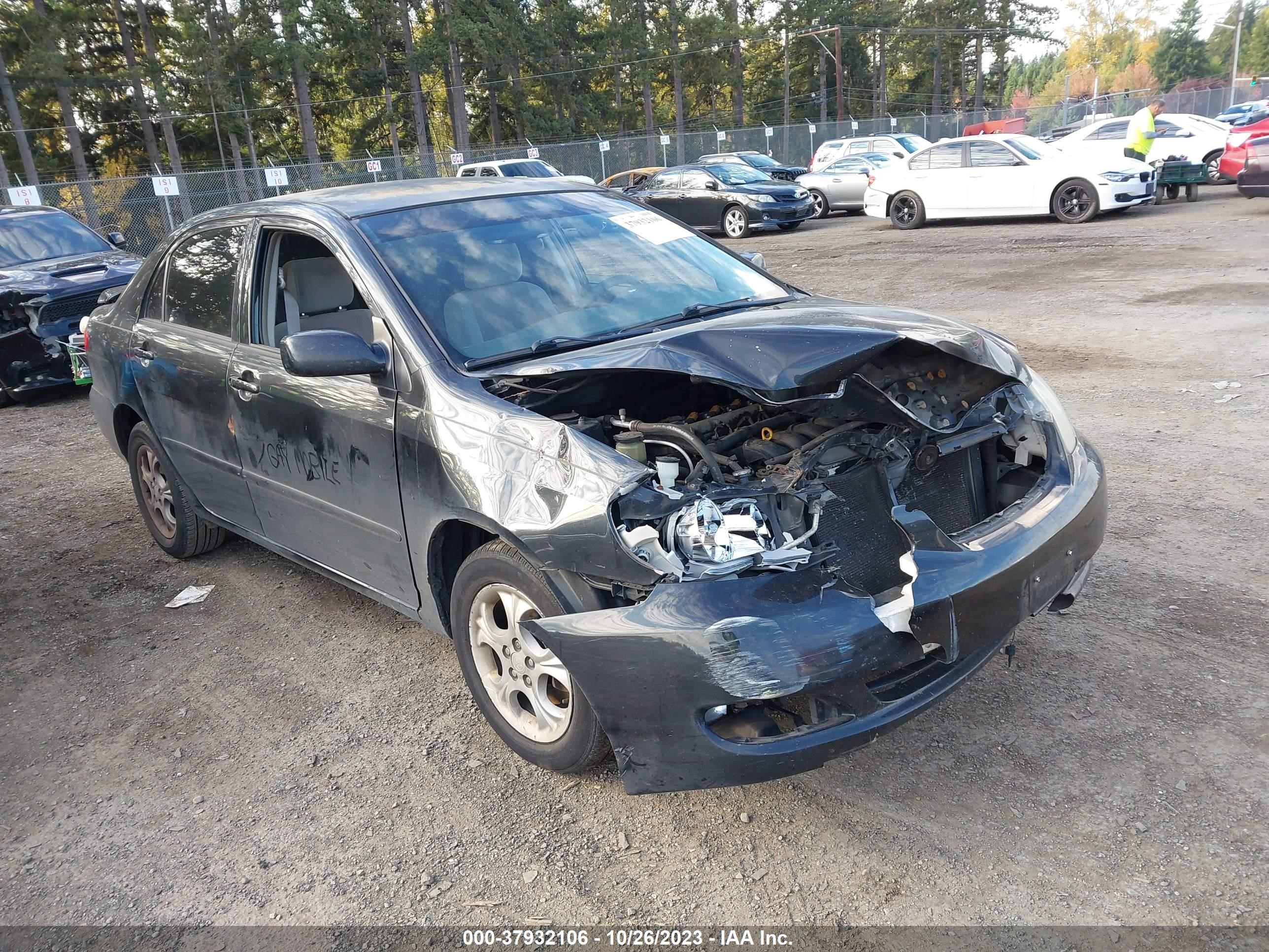 toyota corolla 2007 jtdbr32e970114436