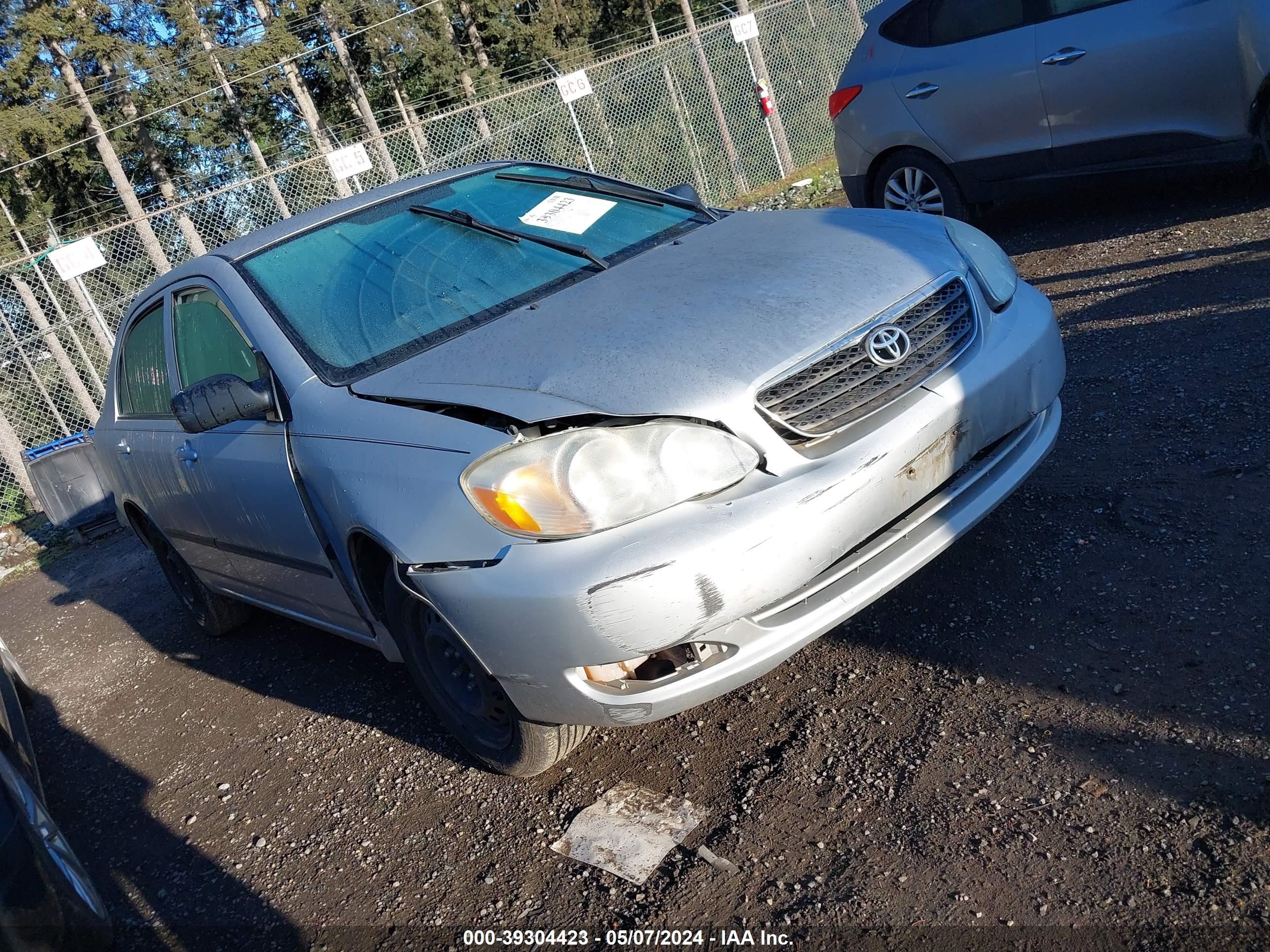 toyota corolla 2006 jtdbr32ex60082711